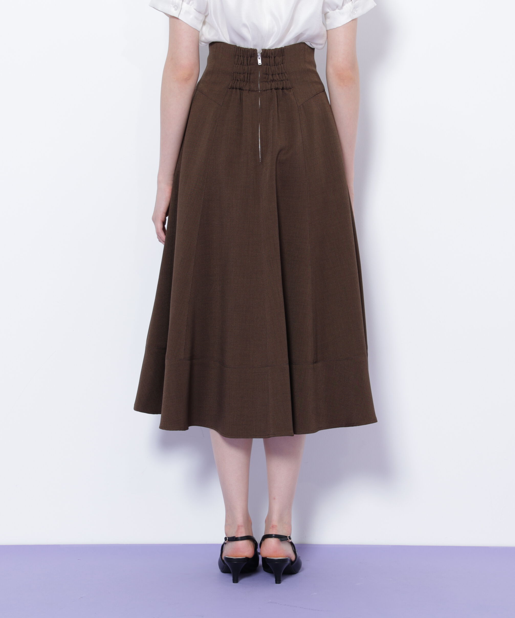  「ステッチフレアスカート」|スカート|