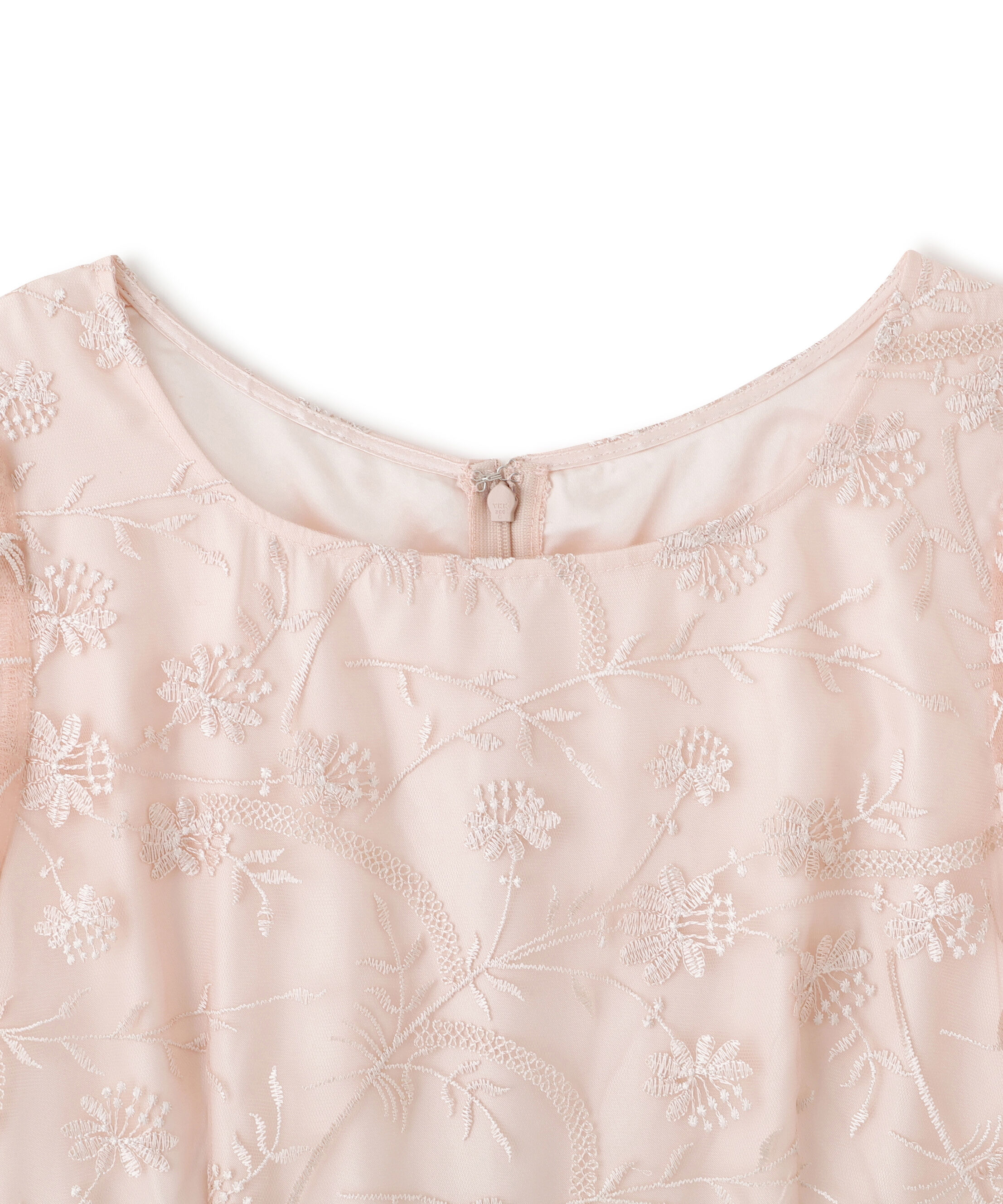  「＜ｍｉｋｕさんコラボ＞エンブロイダリーレースドレス」|ワンピース|