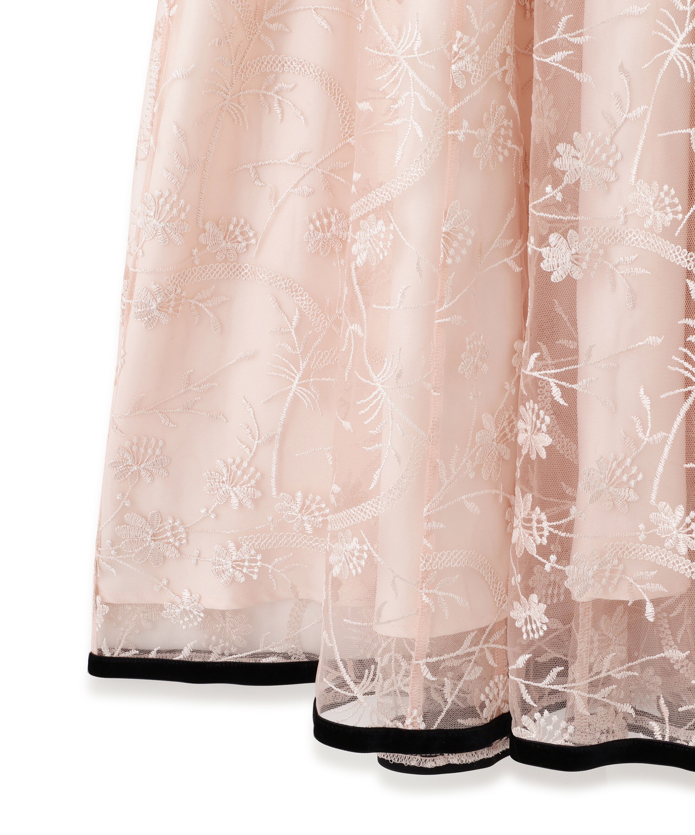  「＜ｍｉｋｕさんコラボ＞エンブロイダリーレースドレス」|ワンピース|