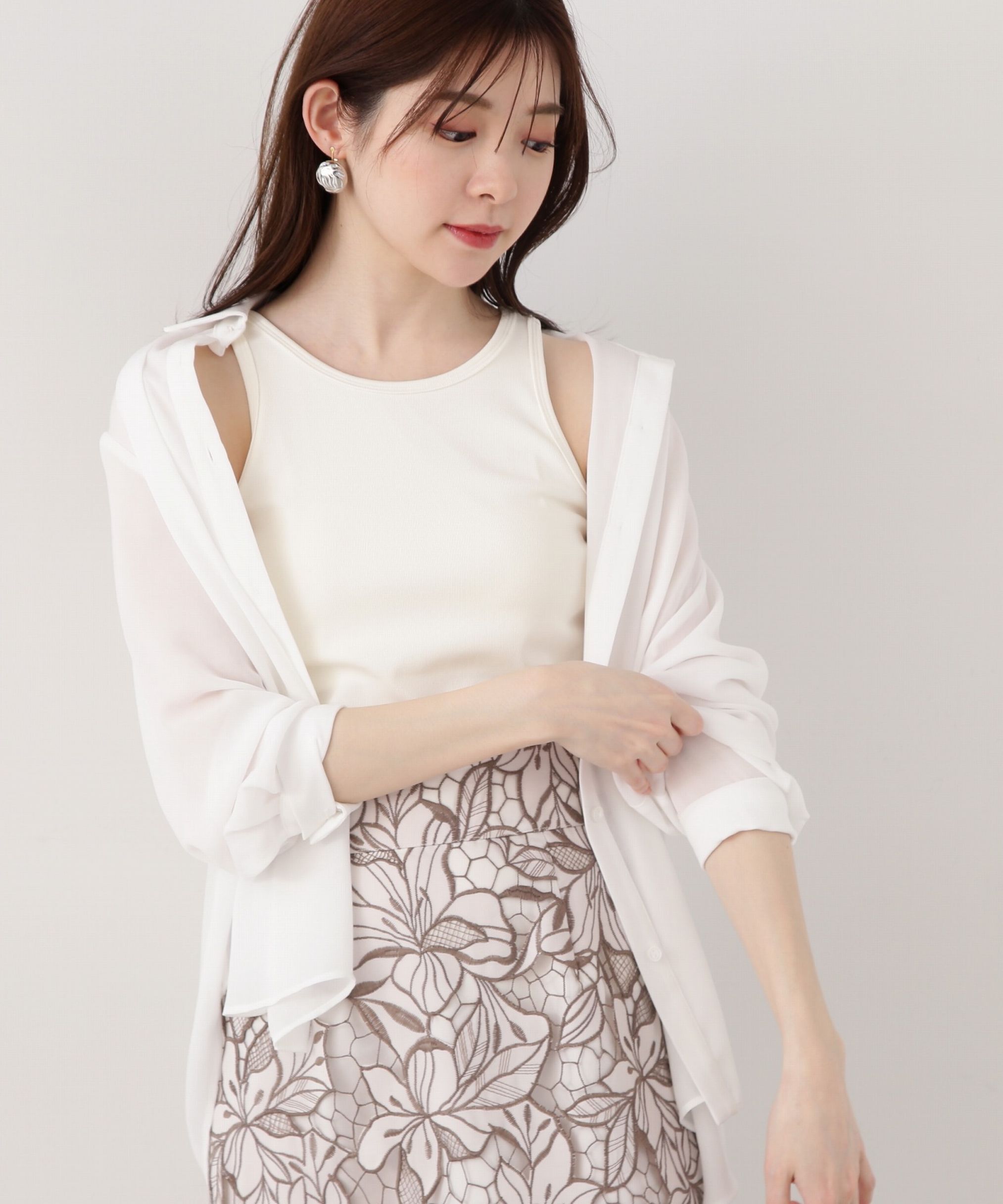 PROPORTION BODY DRESSING「カップ付きアメスリーブ」|Tシャツ・カットソー|