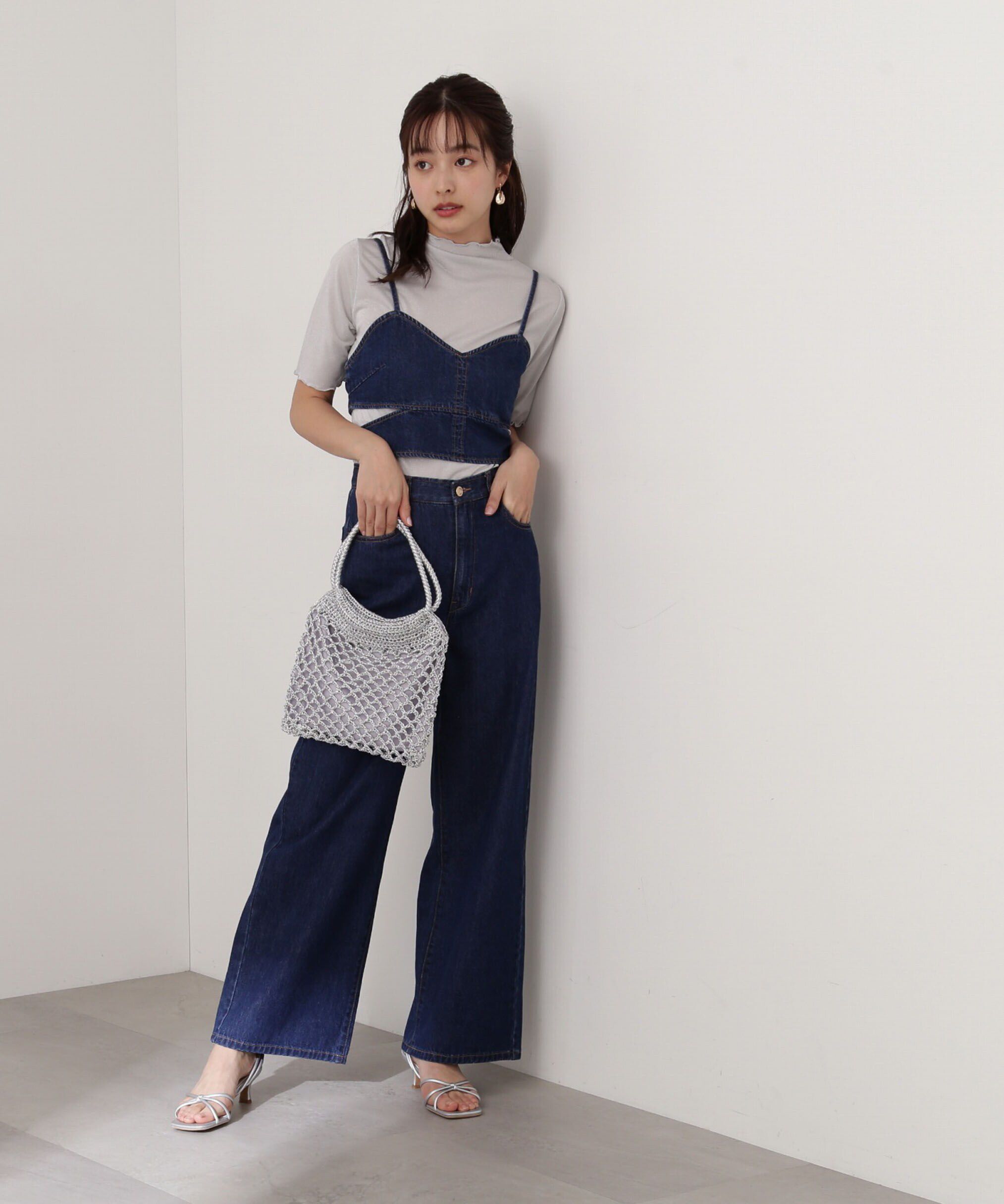 PROPORTION BODY DRESSING「ボトルネックラメシアーインナー」|Tシャツ・カットソー|