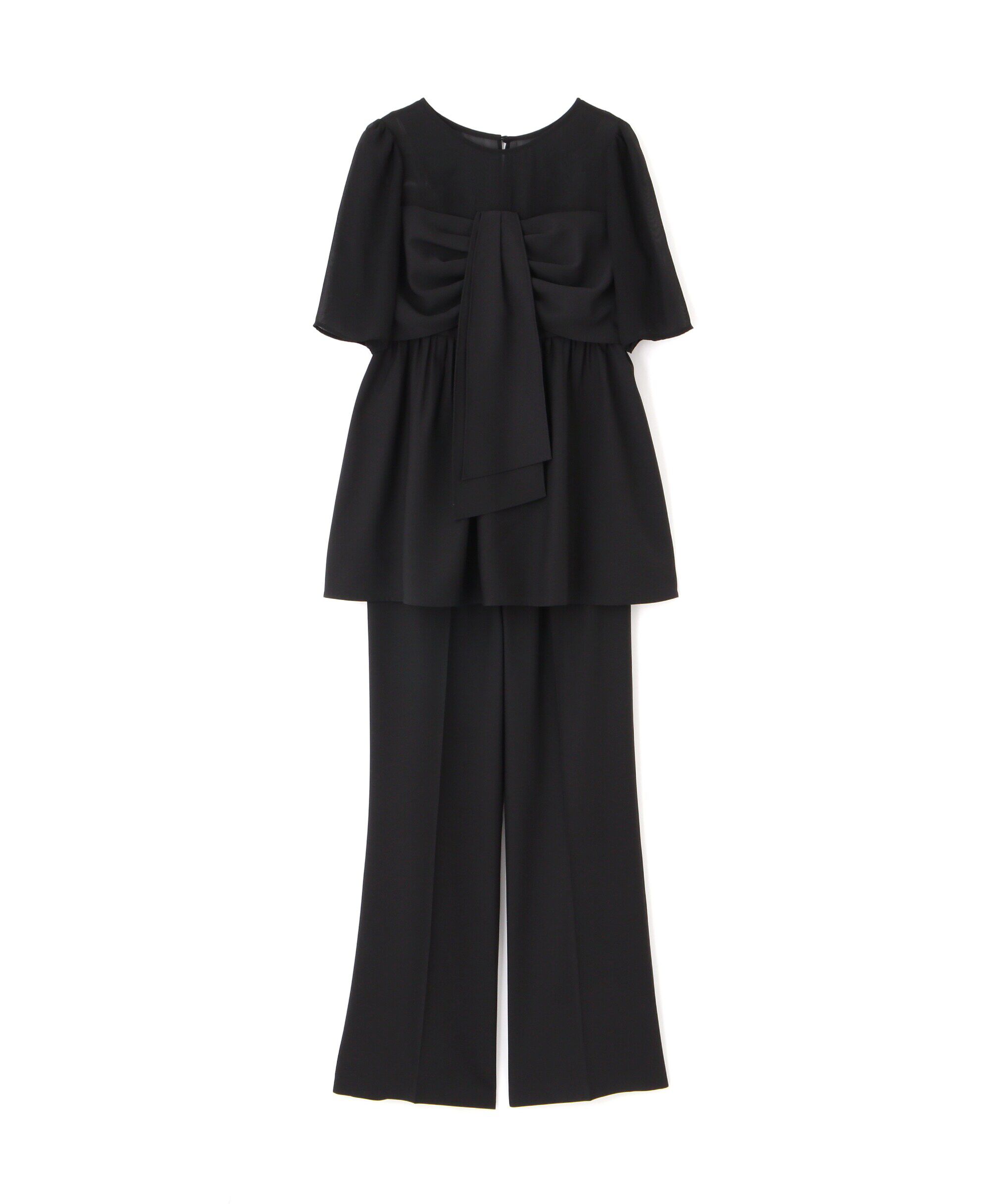 PROPORTION BODY DRESSING「前リボンパンツセットアップ24AW」|ワンピース|