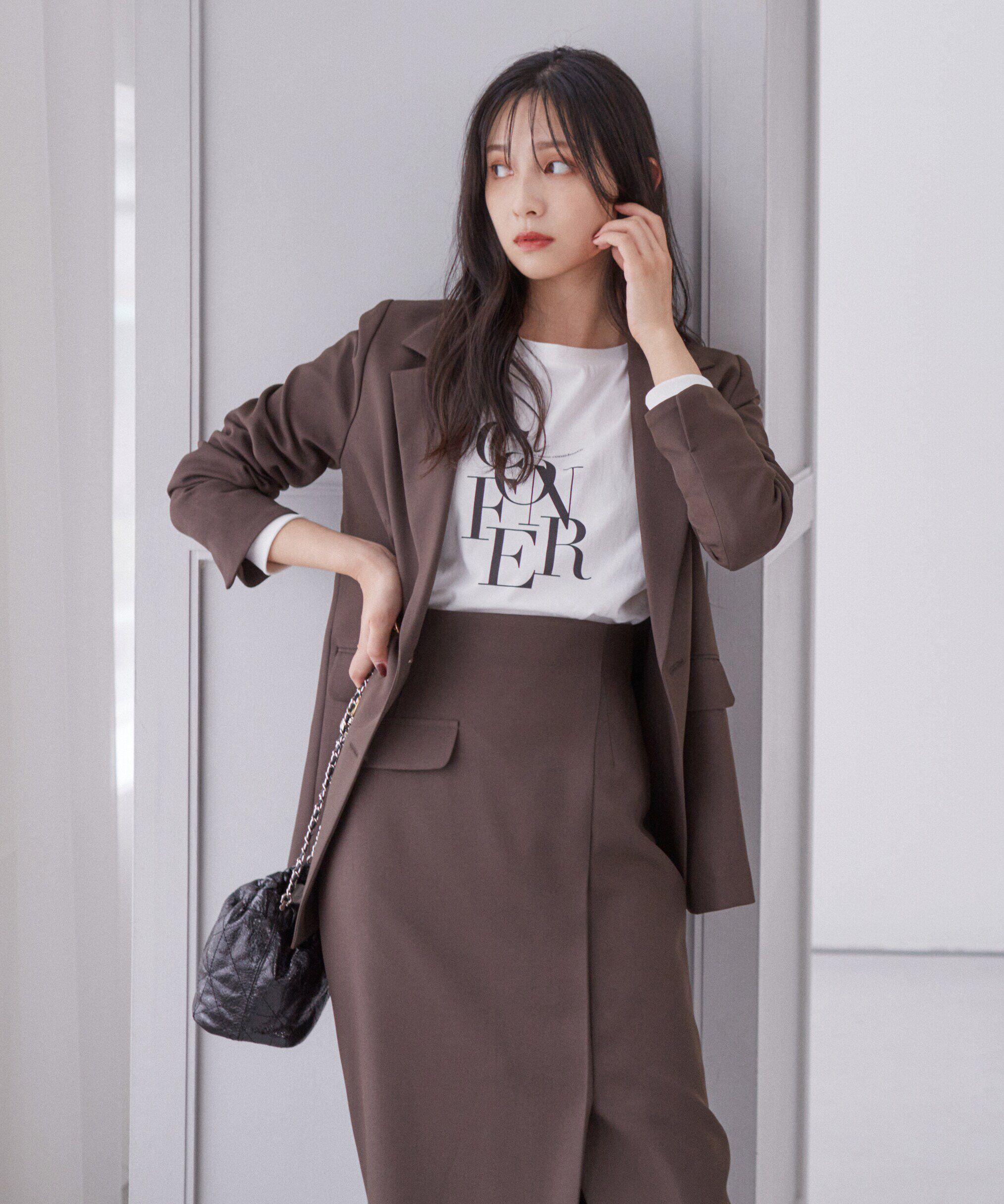 PROPORTION BODY DRESSING「ロゴロンTシャツ」|Tシャツ・カットソー|