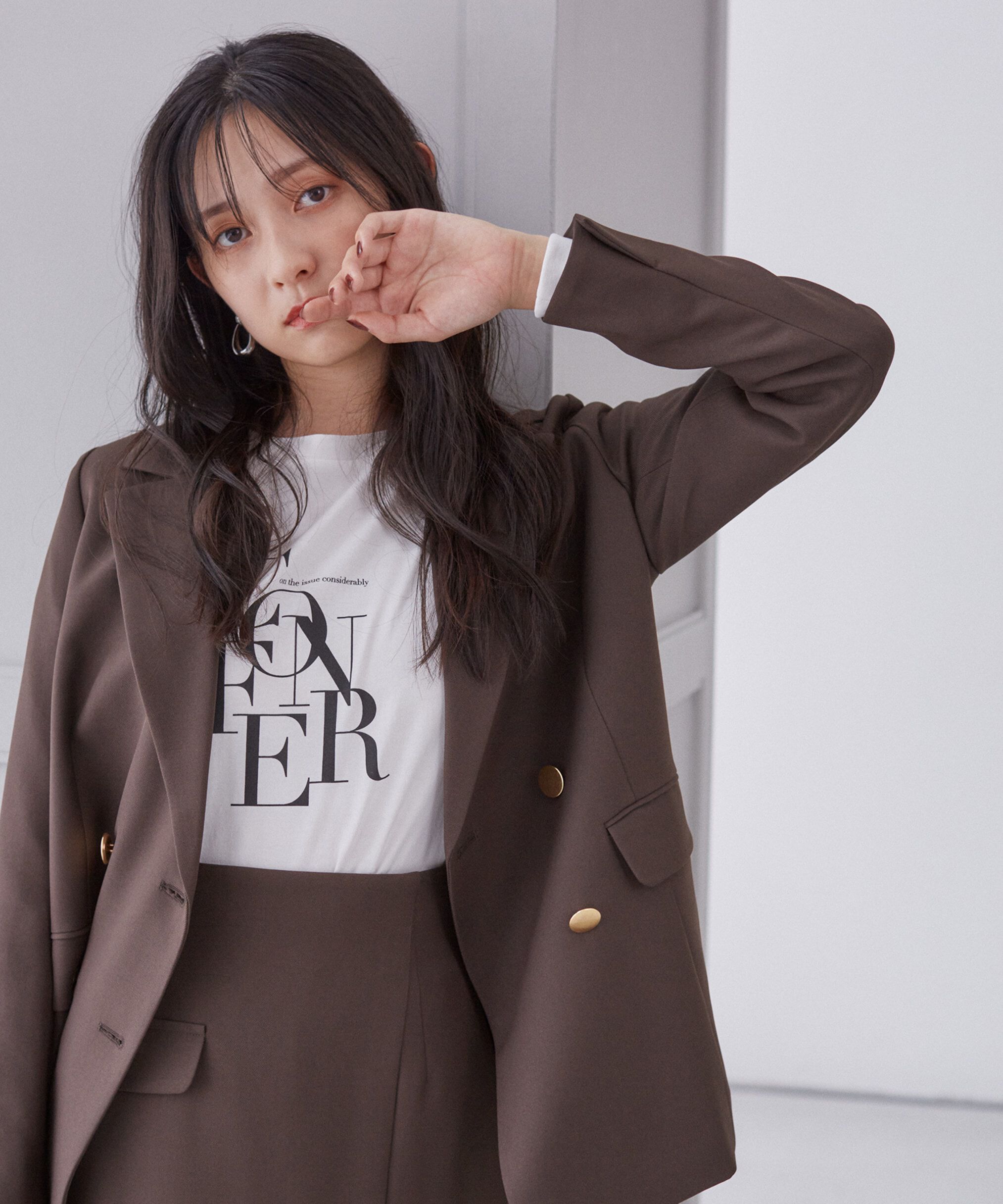 PROPORTION BODY DRESSING「ロゴロンTシャツ」|Tシャツ・カットソー|