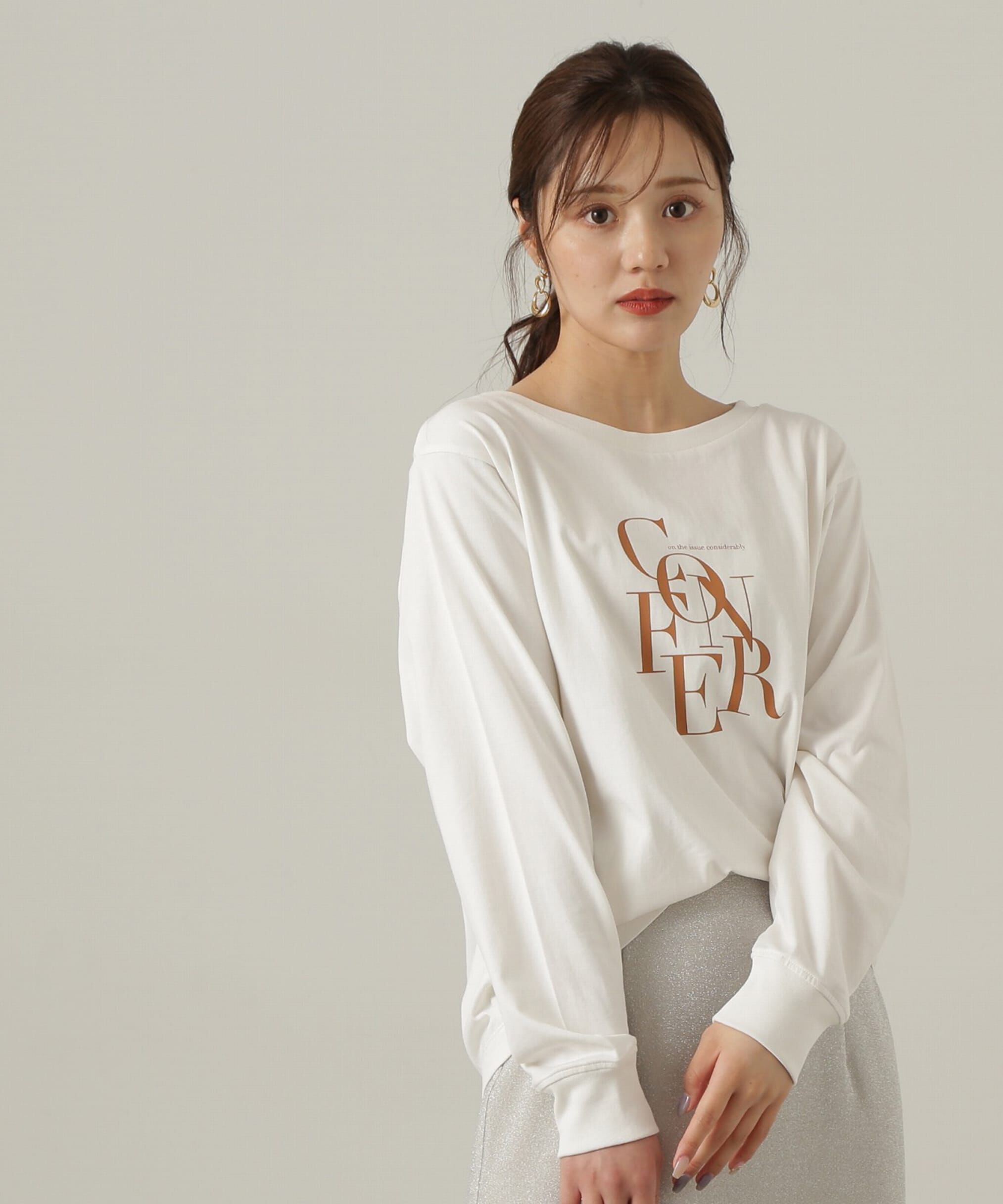 PROPORTION BODY DRESSING「ロゴロンTシャツ」|Tシャツ・カットソー|