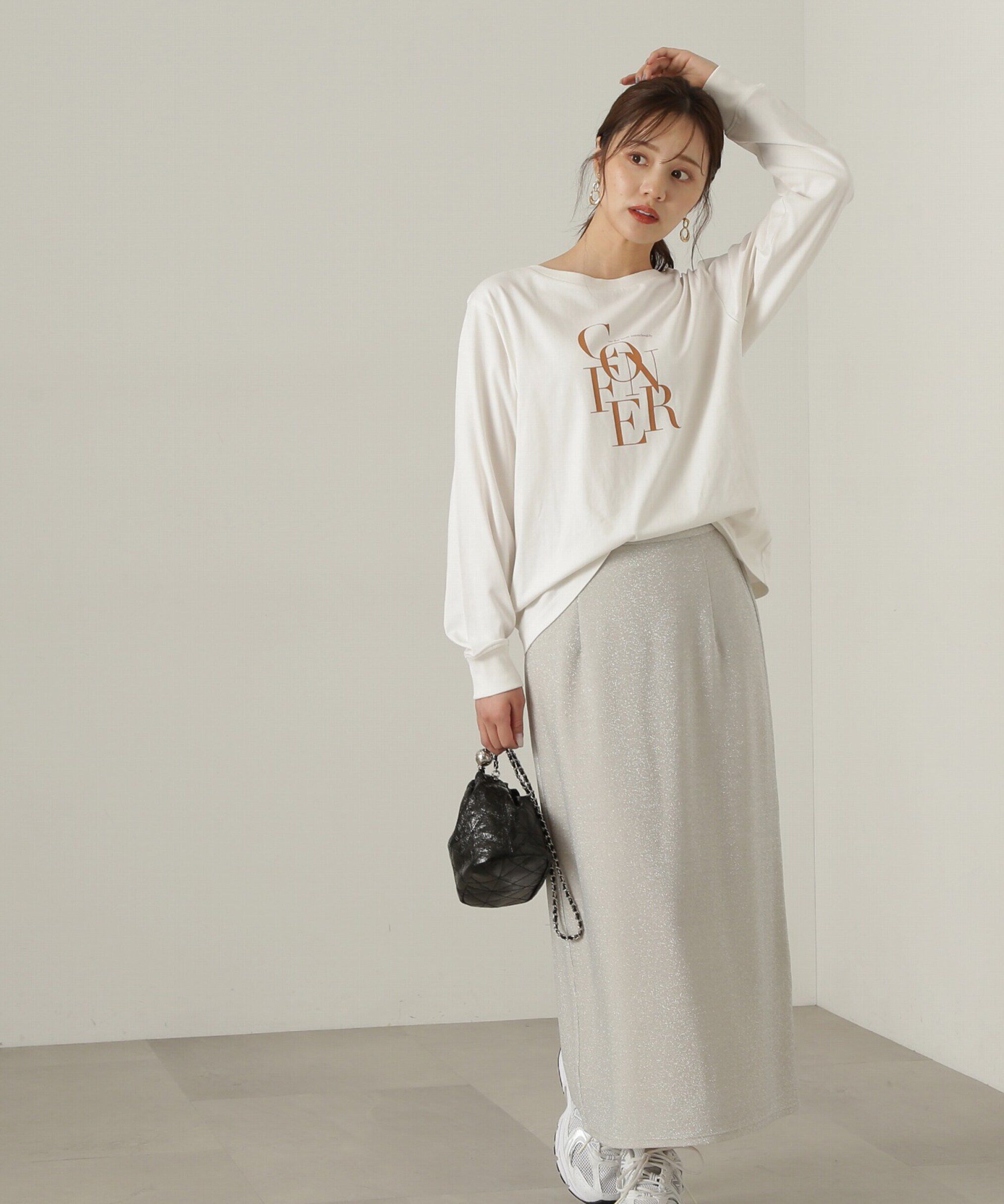 PROPORTION BODY DRESSING「ロゴロンTシャツ」|Tシャツ・カットソー|