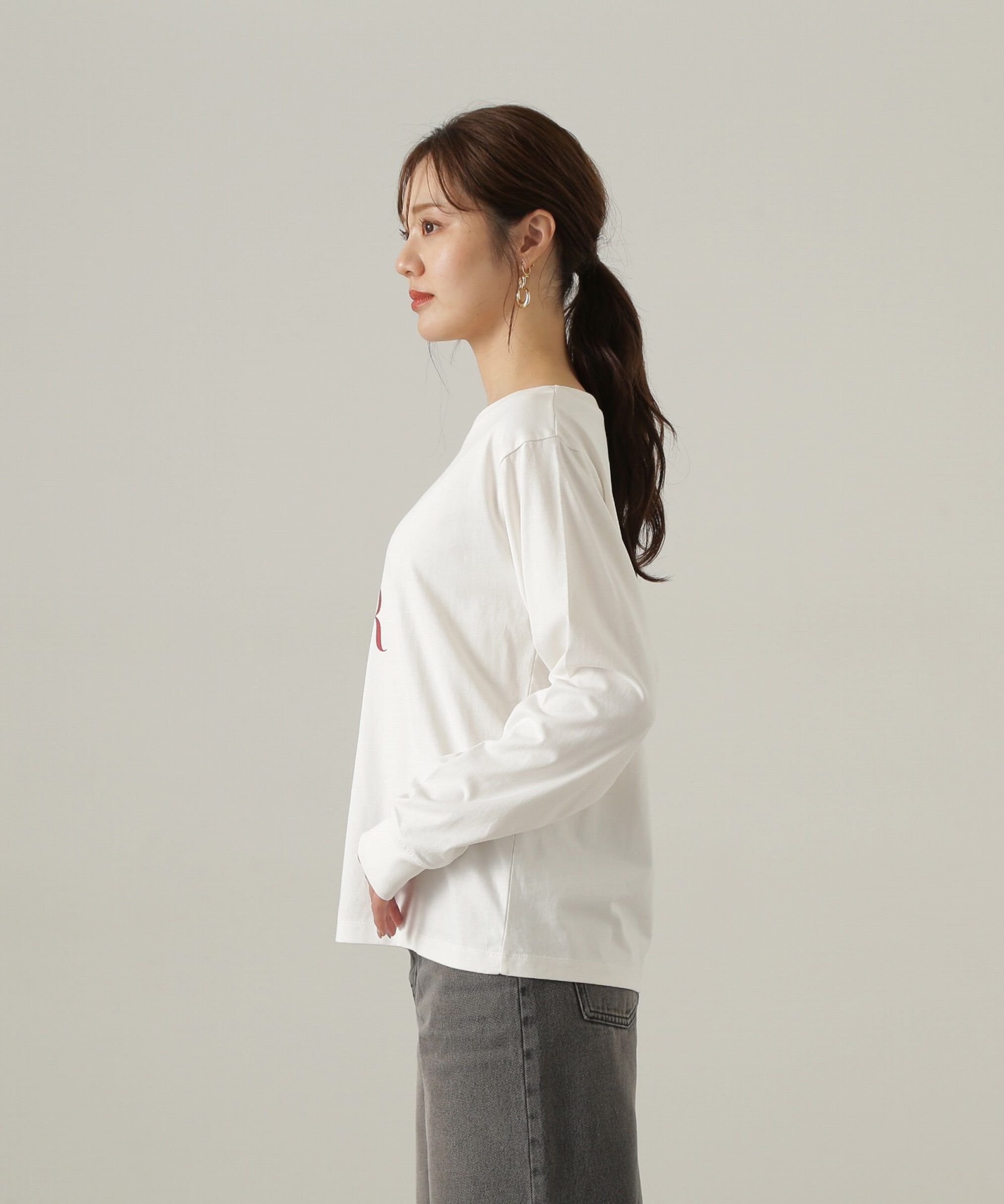 PROPORTION BODY DRESSING「ロゴロンTシャツ」|Tシャツ・カットソー|