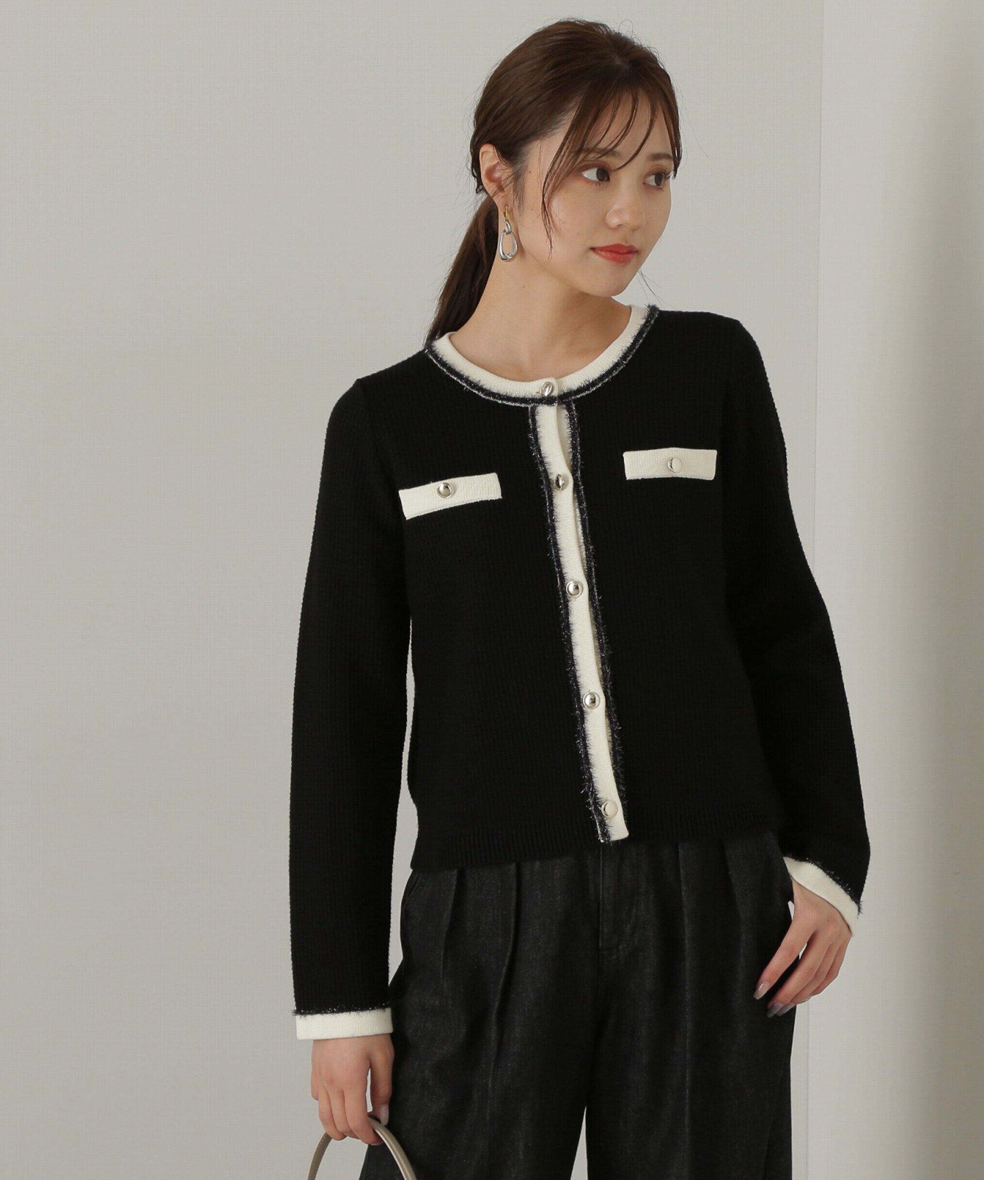 PROPORTION BODY DRESSING「ツイードニットジャケット24AW」|その他|