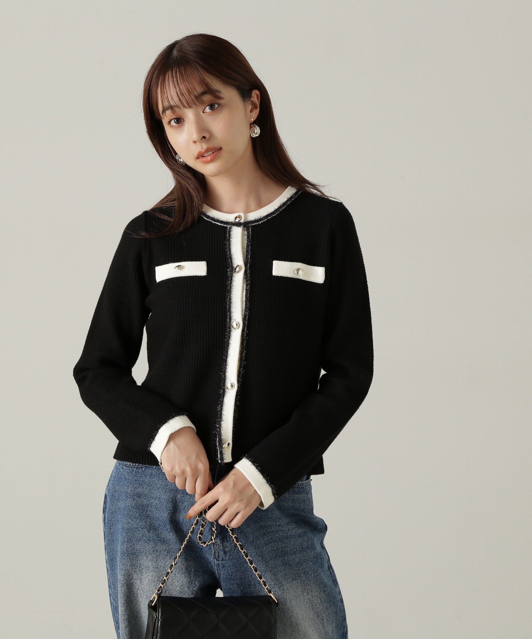 PROPORTION BODY DRESSING「ツイードニットジャケット24AW」|その他|