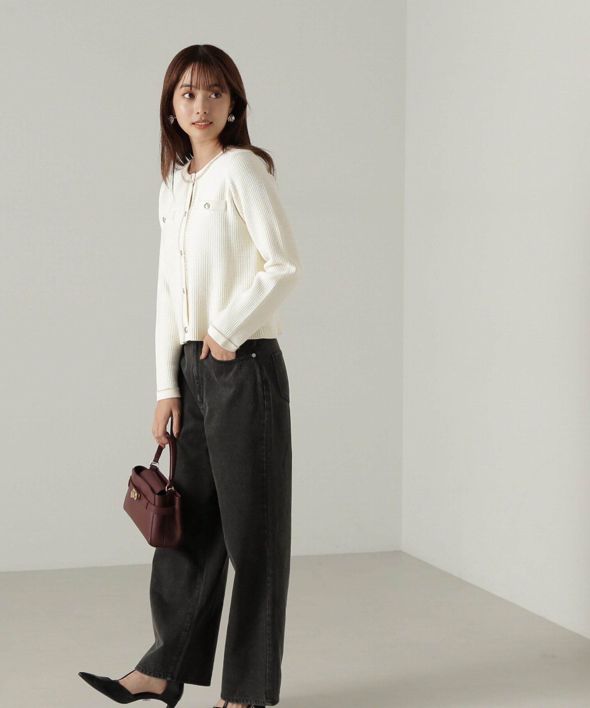 PROPORTION BODY DRESSING「ツイードニットジャケット24AW」|その他|