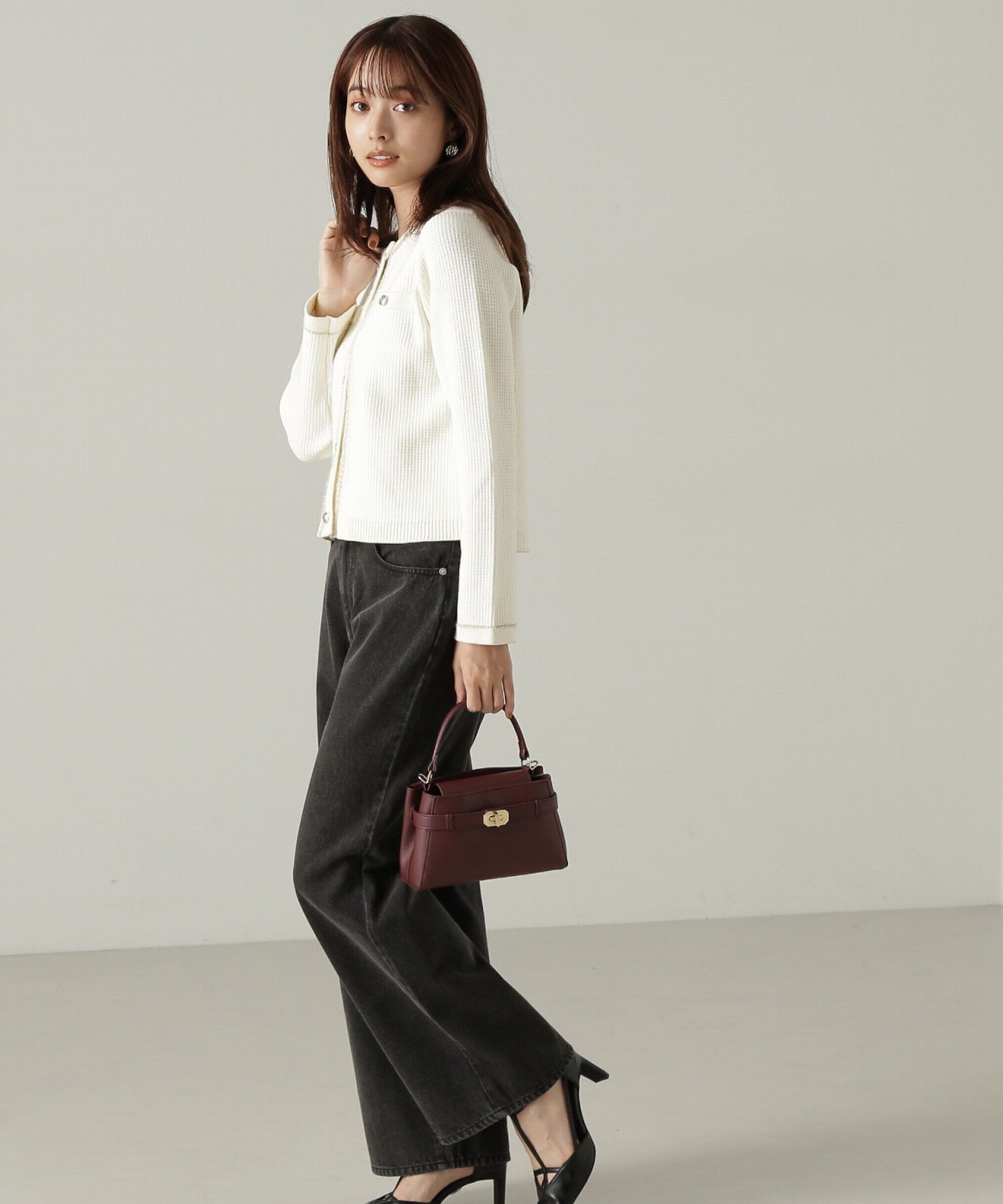 PROPORTION BODY DRESSING「ツイードニットジャケット24AW」|その他|