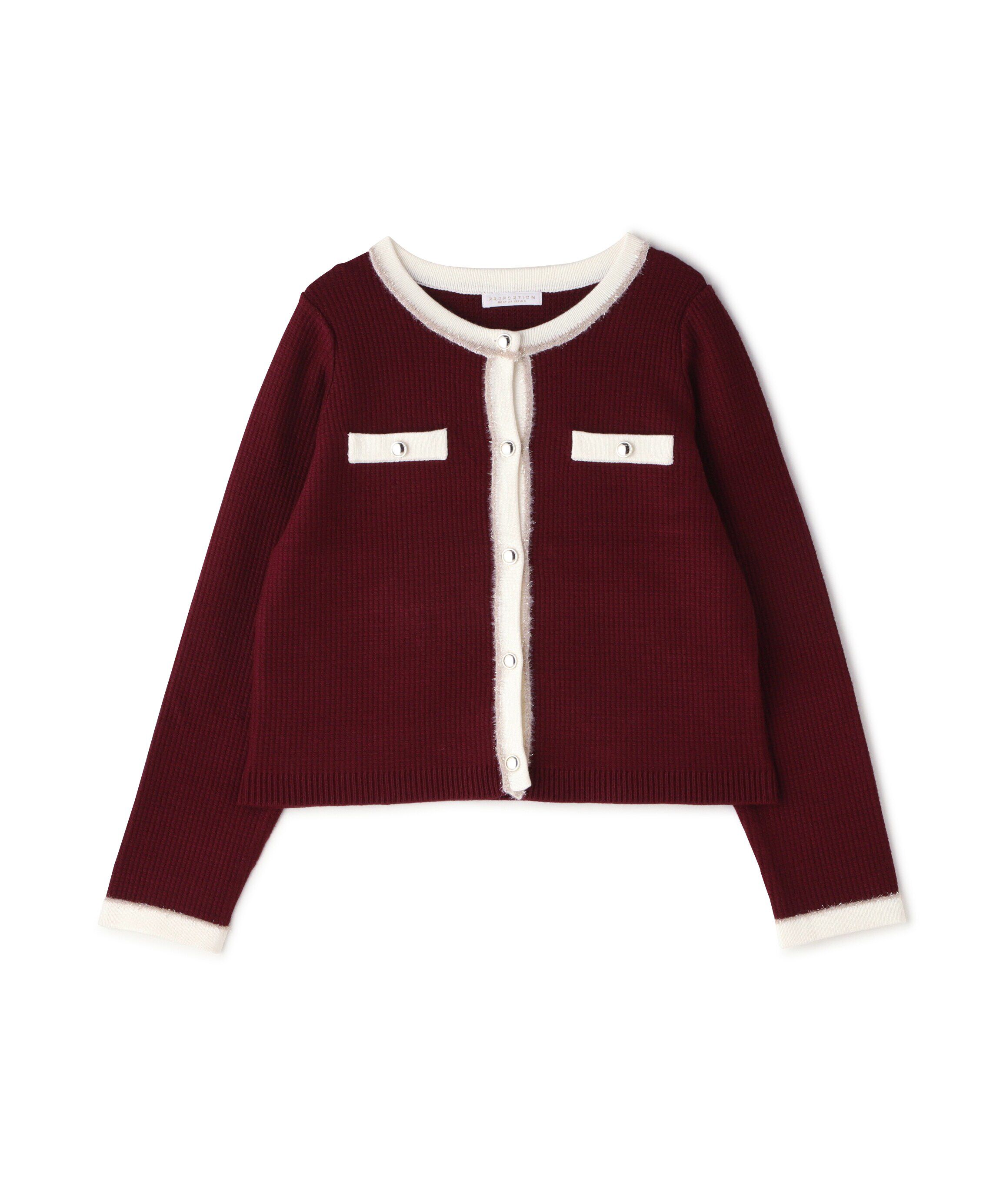 PROPORTION BODY DRESSING「ツイードニットジャケット24AW」|その他|