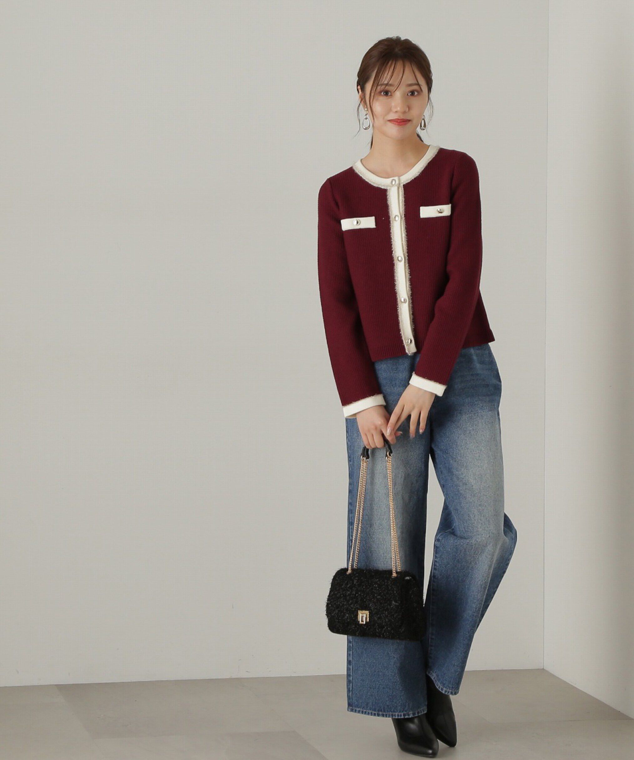 PROPORTION BODY DRESSING「ツイードニットジャケット24AW」|その他|