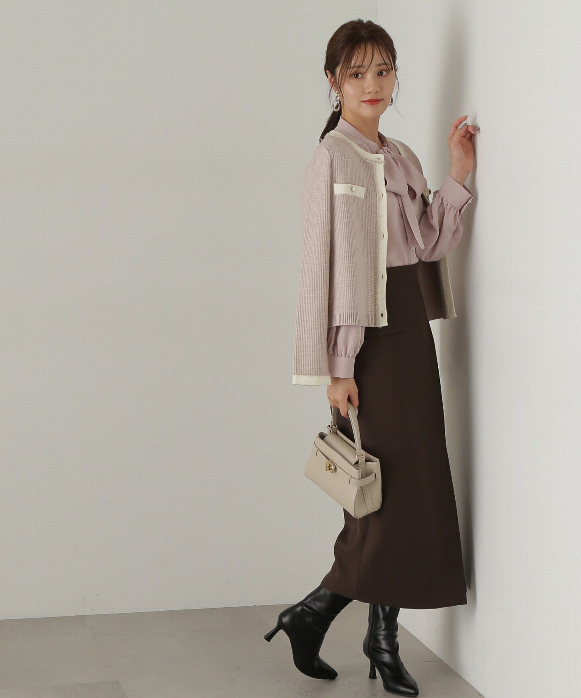 PROPORTION BODY DRESSING「ツイードニットジャケット24AW」|その他|