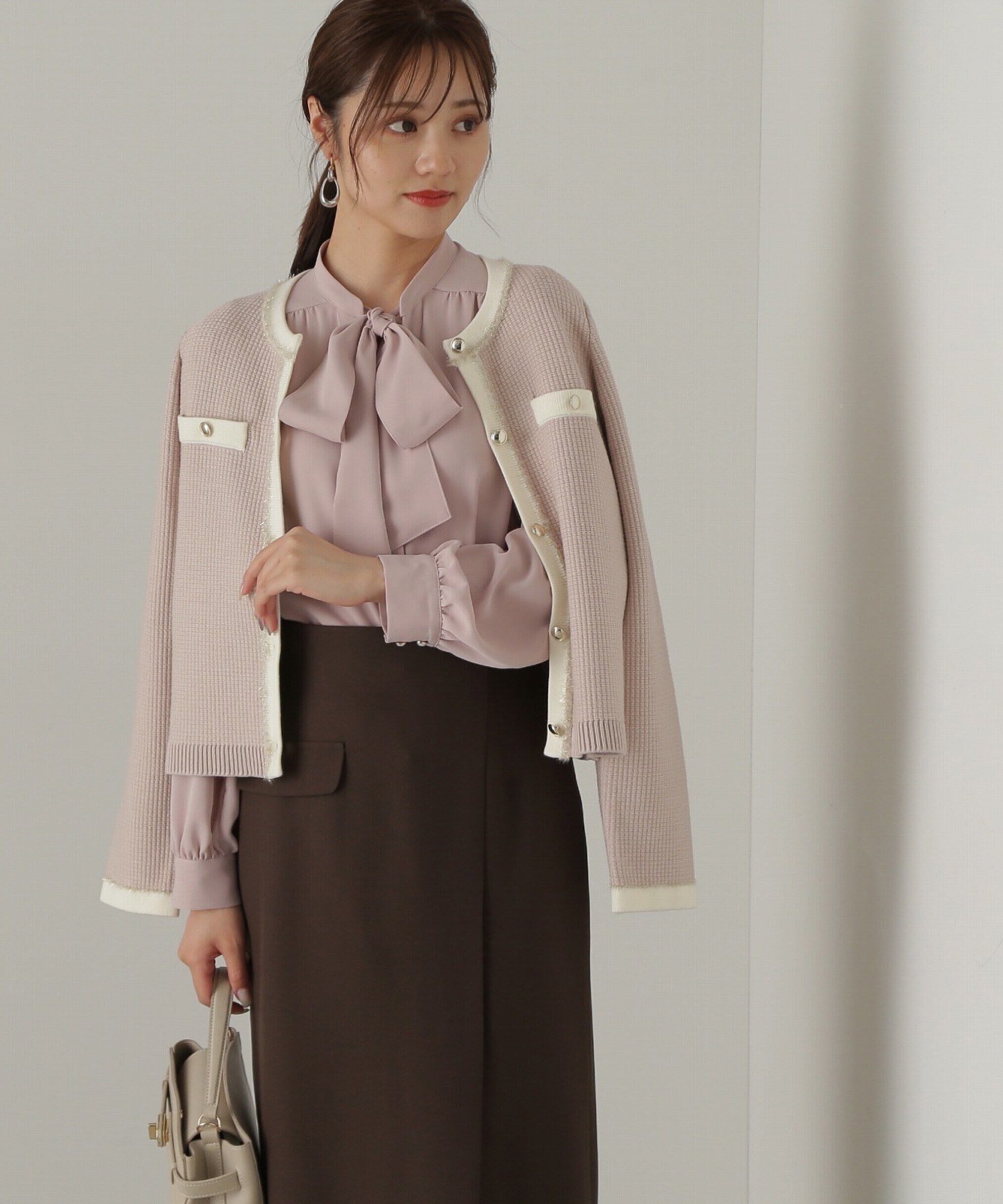 PROPORTION BODY DRESSING「ツイードニットジャケット24AW」|その他|