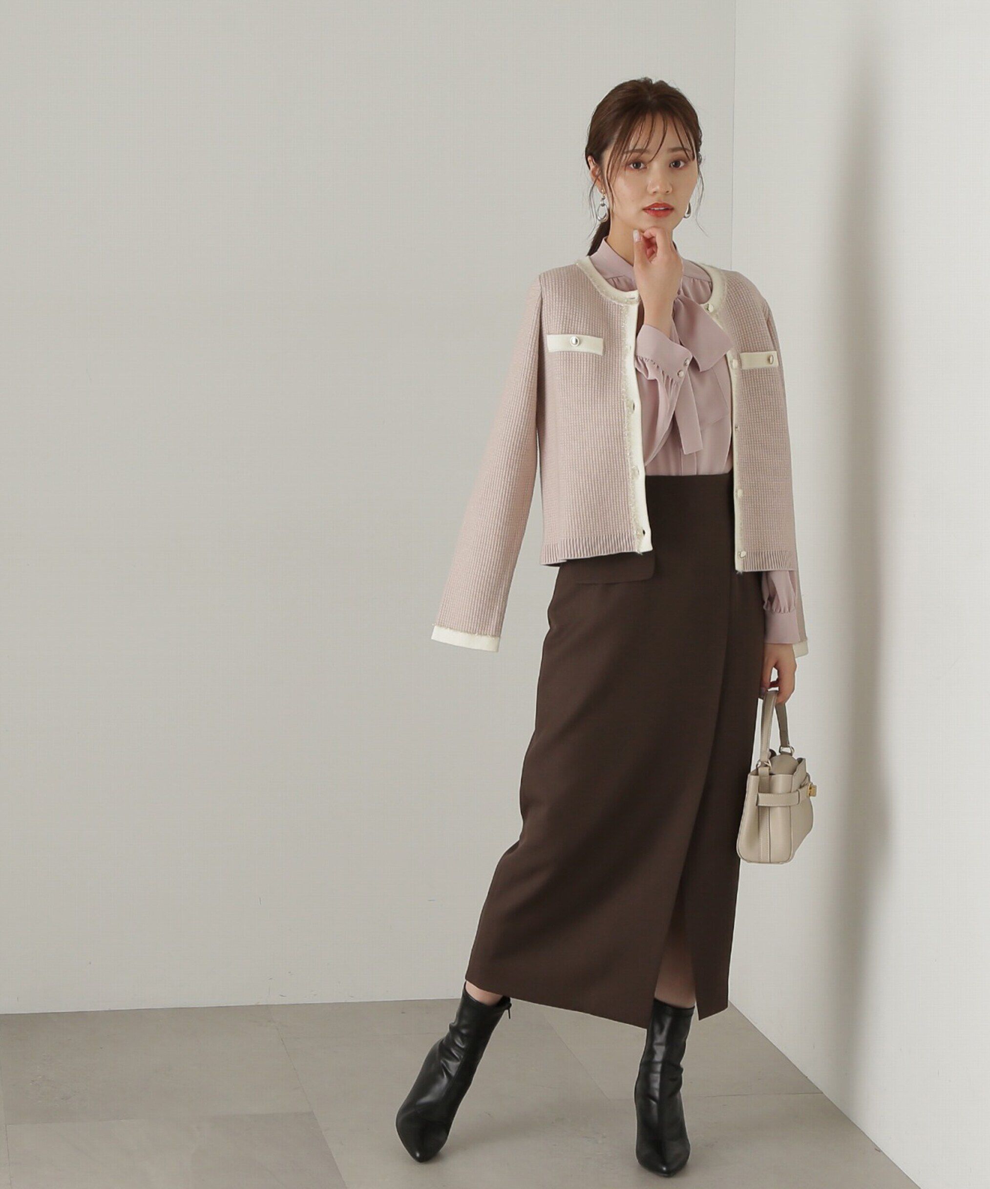 PROPORTION BODY DRESSING「ツイードニットジャケット24AW」|その他|