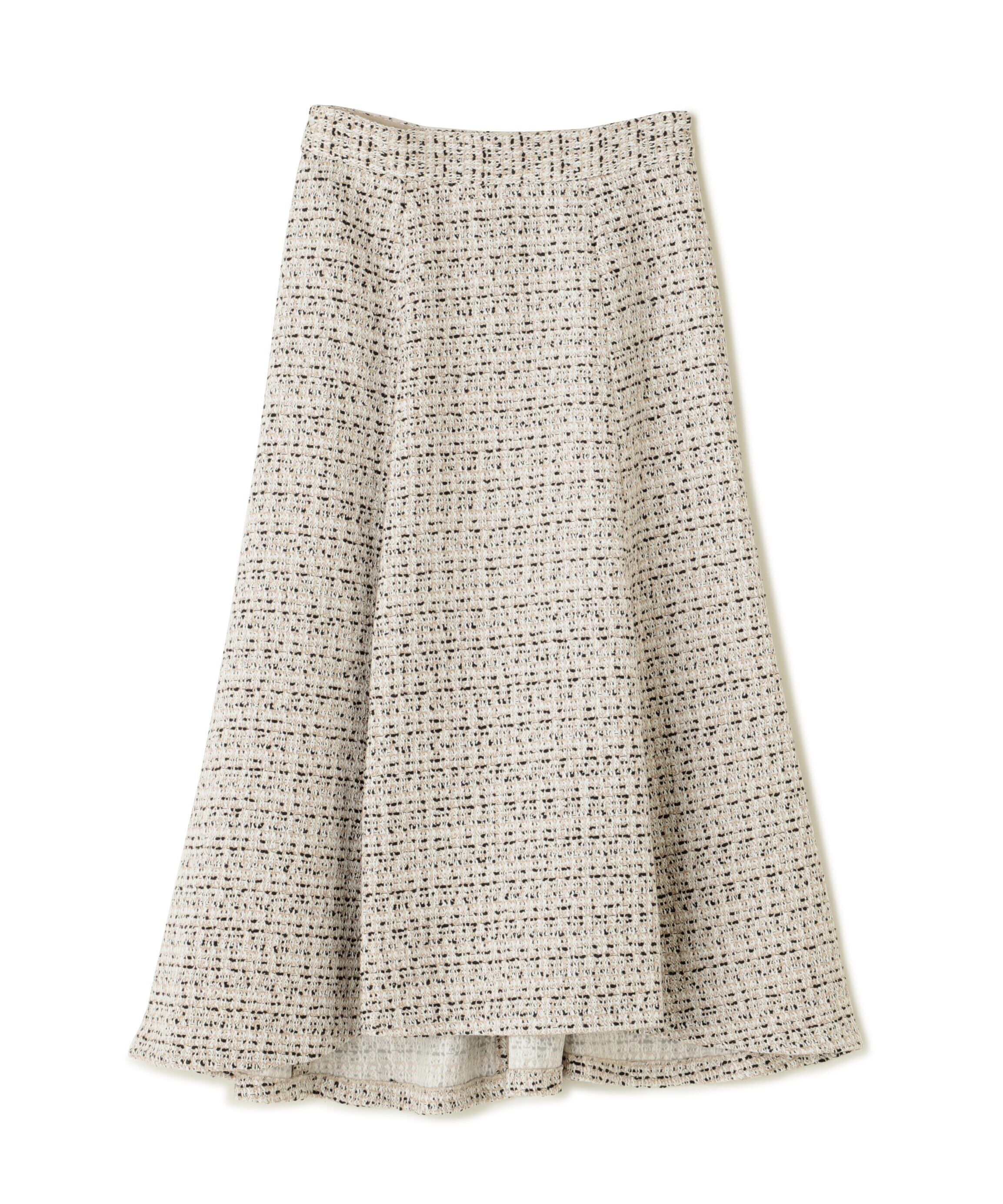 PROPORTION BODY DRESSING「ミックスツイードフレアスカート　24AW」|スカート|