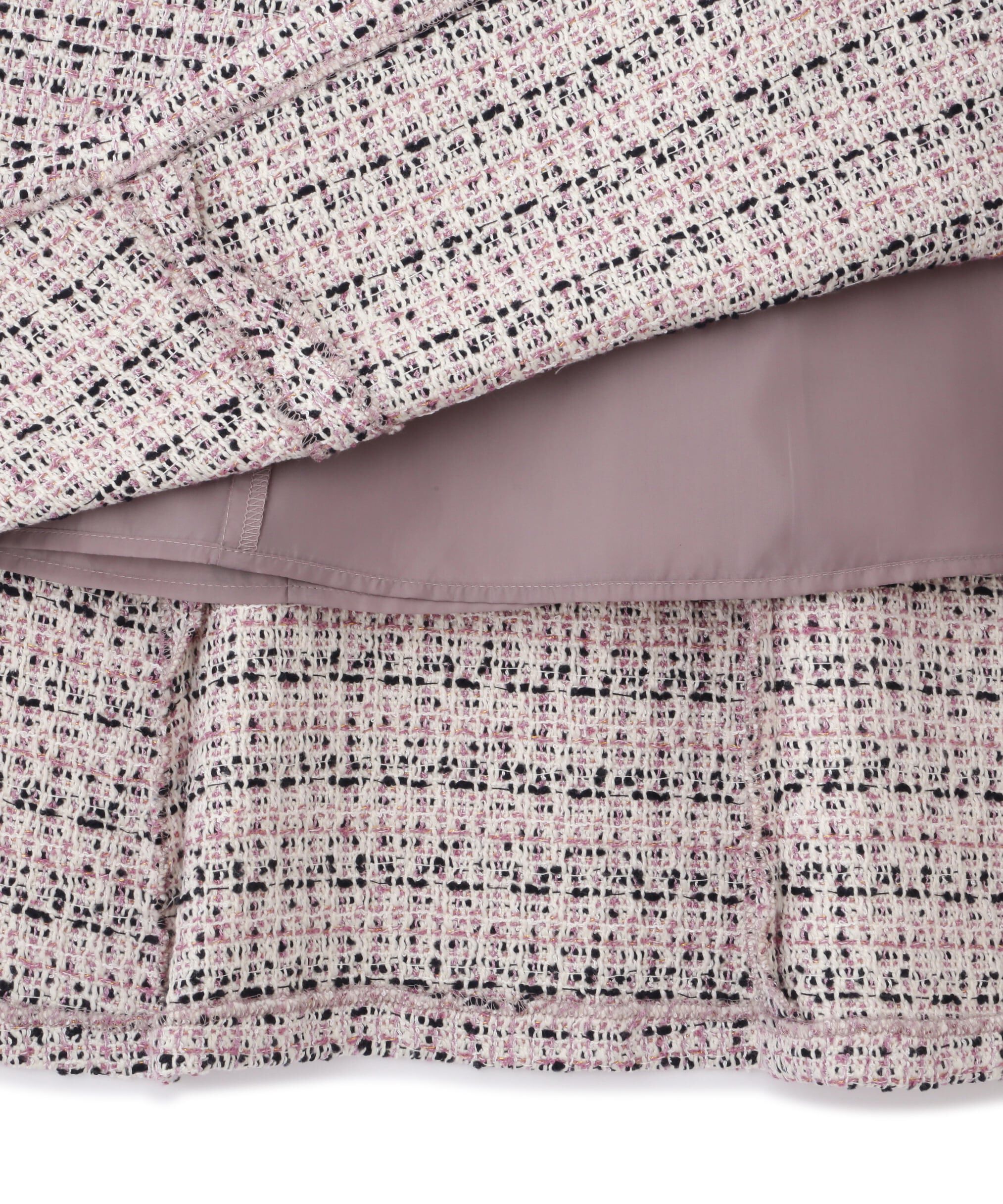 PROPORTION BODY DRESSING「ミックスツイードフレアスカート　24AW」|スカート|