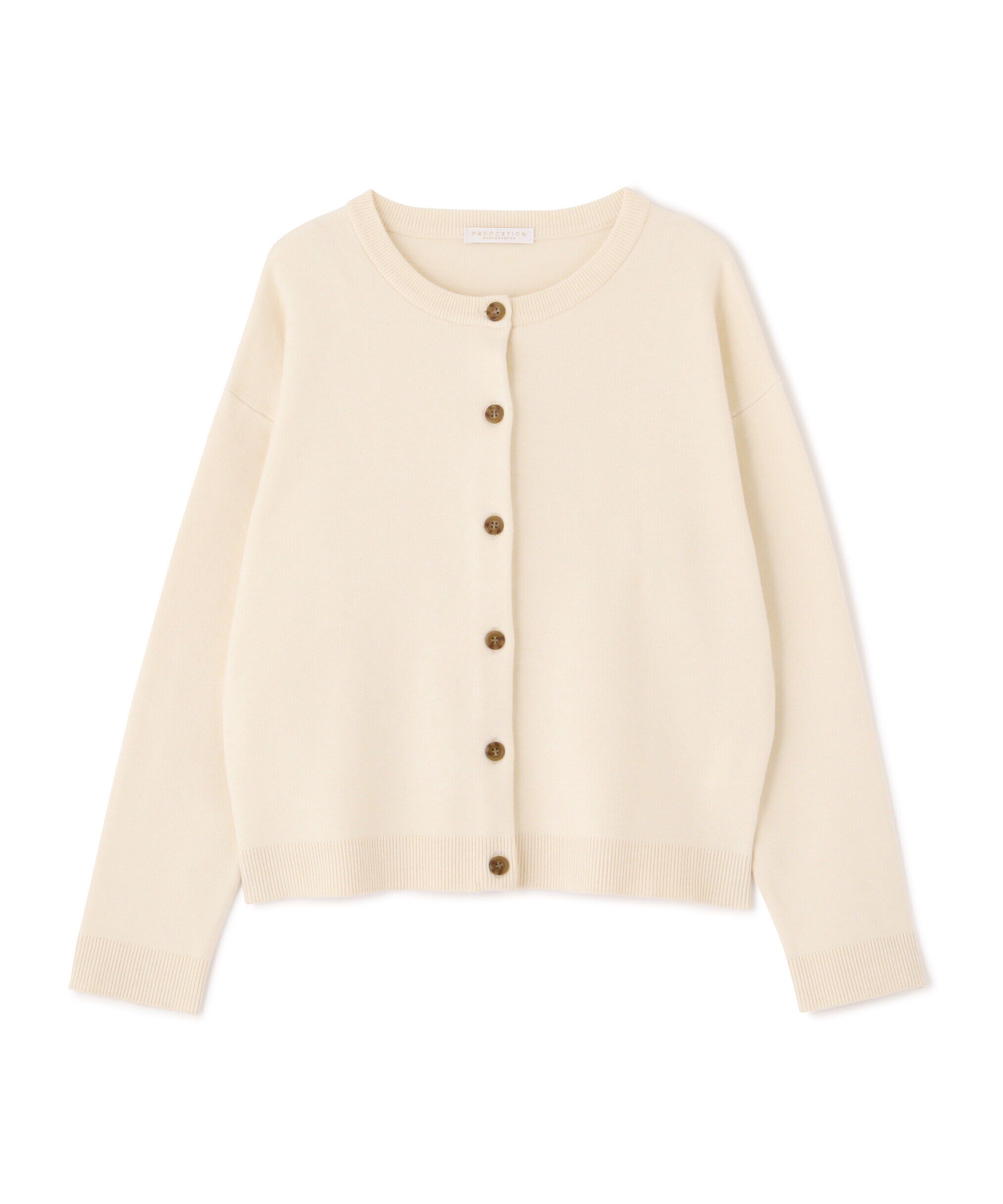 PROPORTION BODY DRESSING「ジャガード20241204カーディガン」|カーディガン|