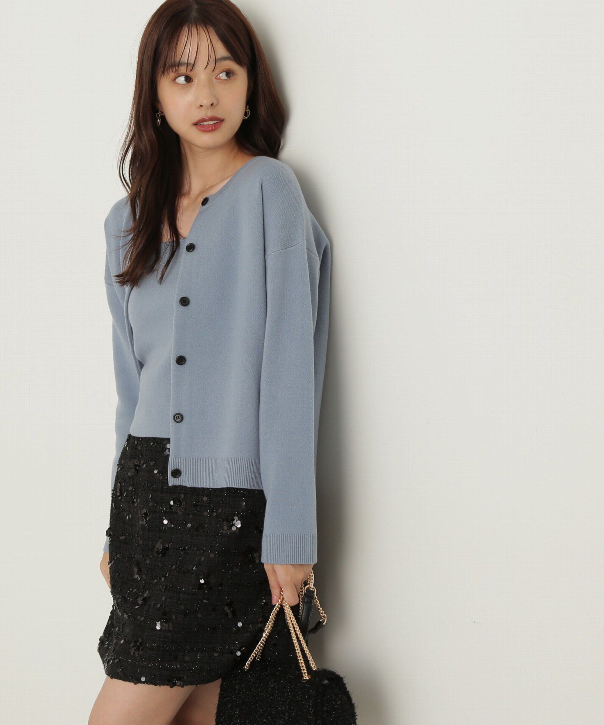 PROPORTION BODY DRESSING「ジャガード20241204カーディガン」|カーディガン|