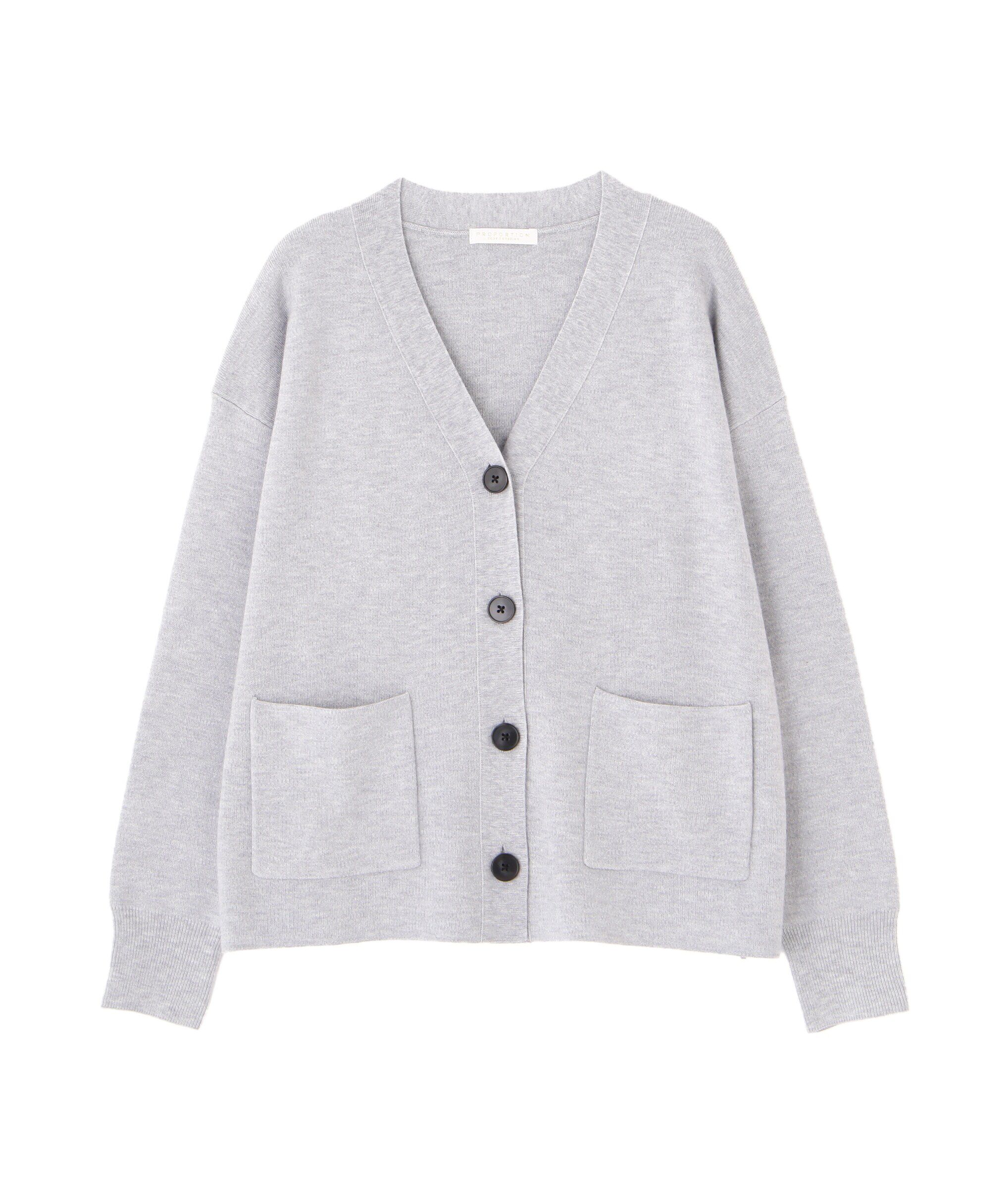 PROPORTION BODY DRESSING「スムースカーデ」|カーディガン|
