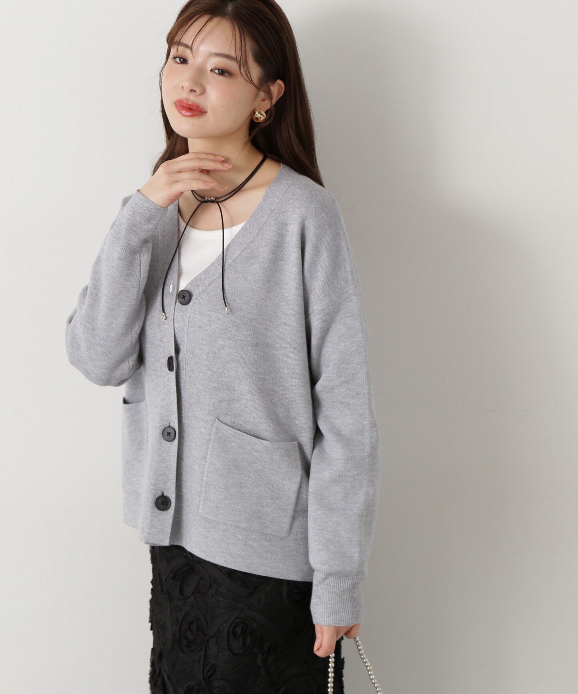 PROPORTION BODY DRESSING「スムースカーデ」|カーディガン|