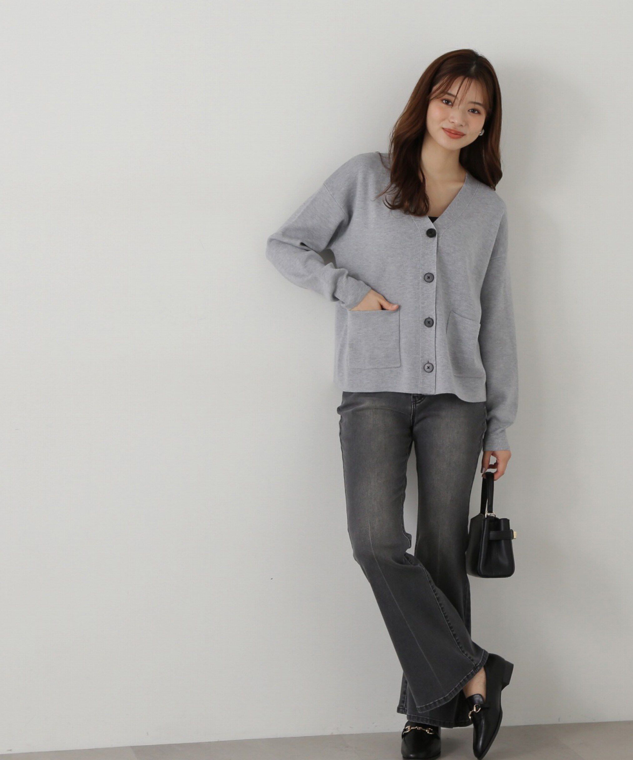 PROPORTION BODY DRESSING「スムースカーデ」|カーディガン|