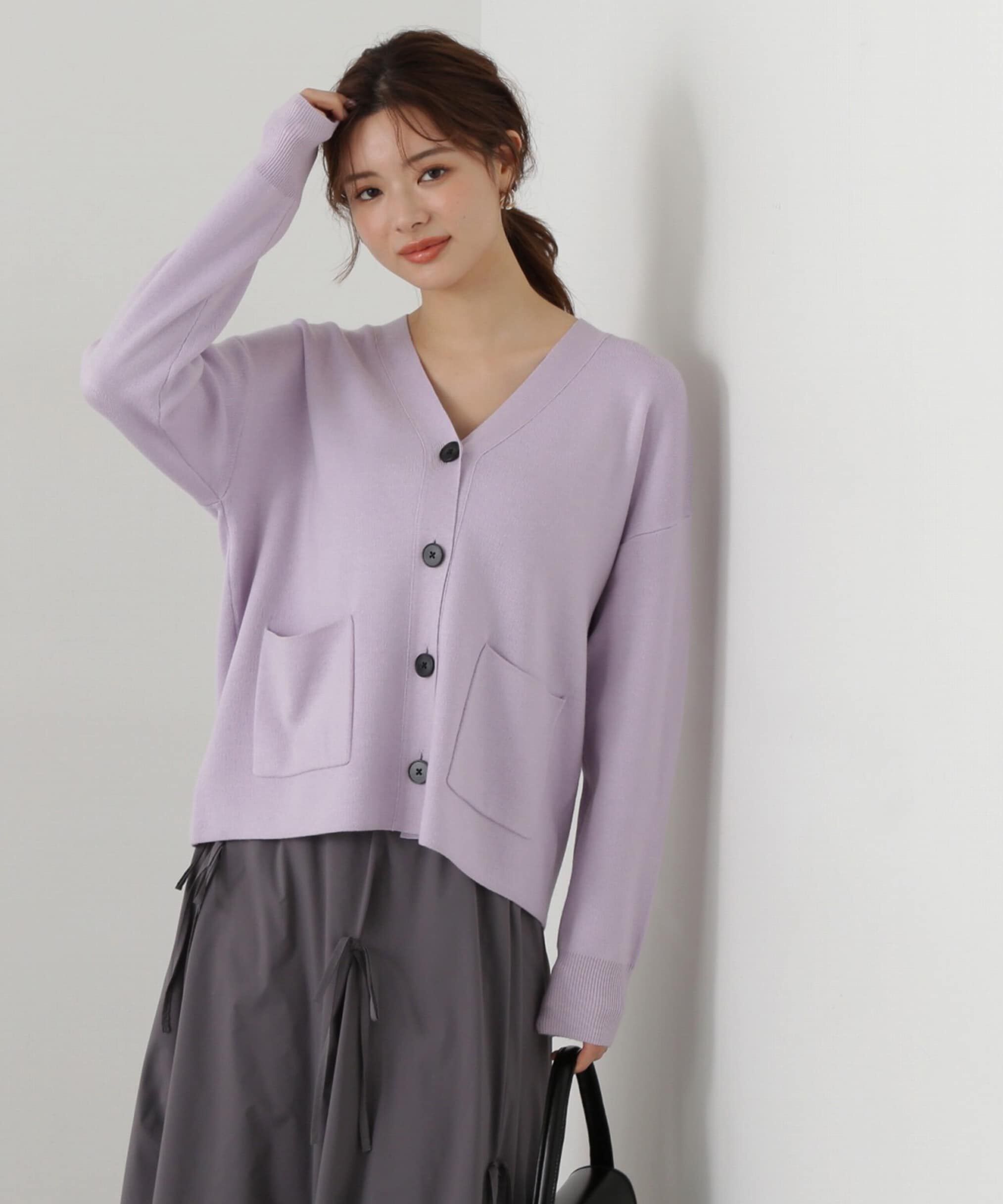 PROPORTION BODY DRESSING「スムースカーデ」|カーディガン|