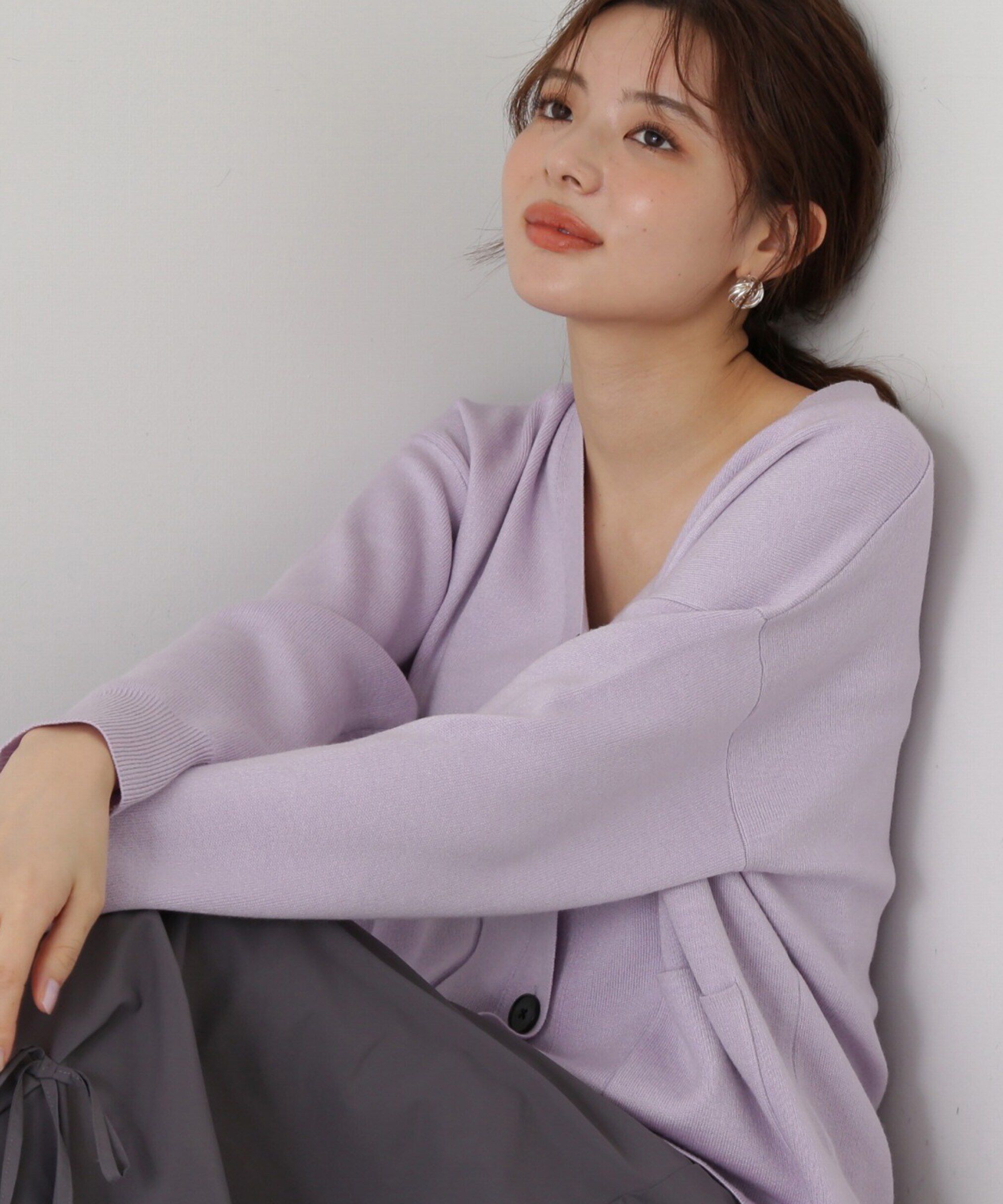 PROPORTION BODY DRESSING「スムースカーデ」|カーディガン|