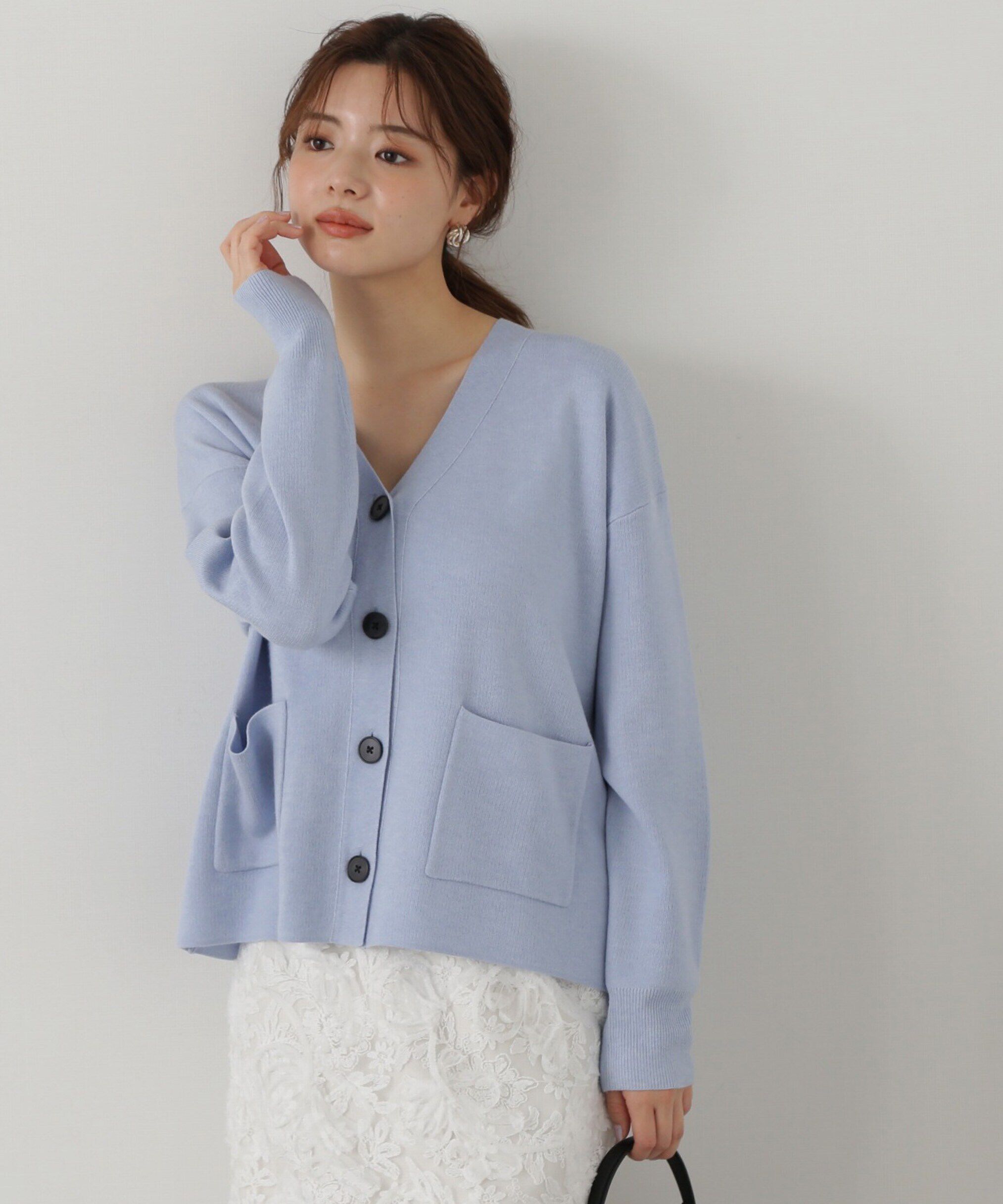 PROPORTION BODY DRESSING「スムースカーデ」|カーディガン|