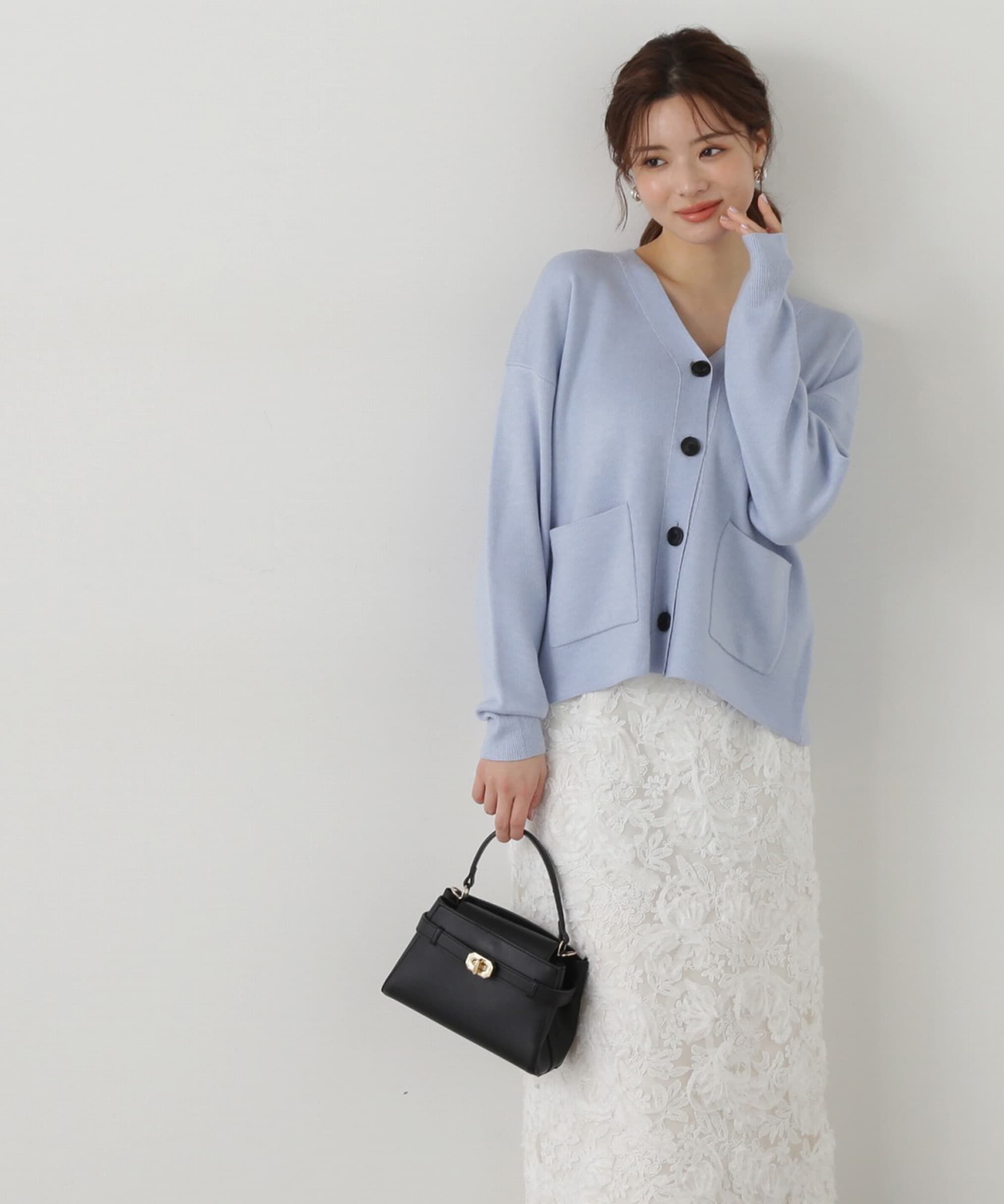 PROPORTION BODY DRESSING「スムースカーデ」|カーディガン|