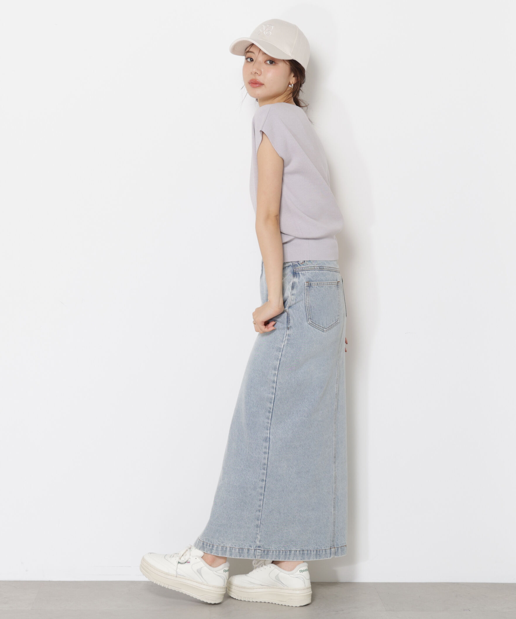 PROPORTION BODY DRESSING「ハートカットフレンチ総針ニット」|ニット・セーター|