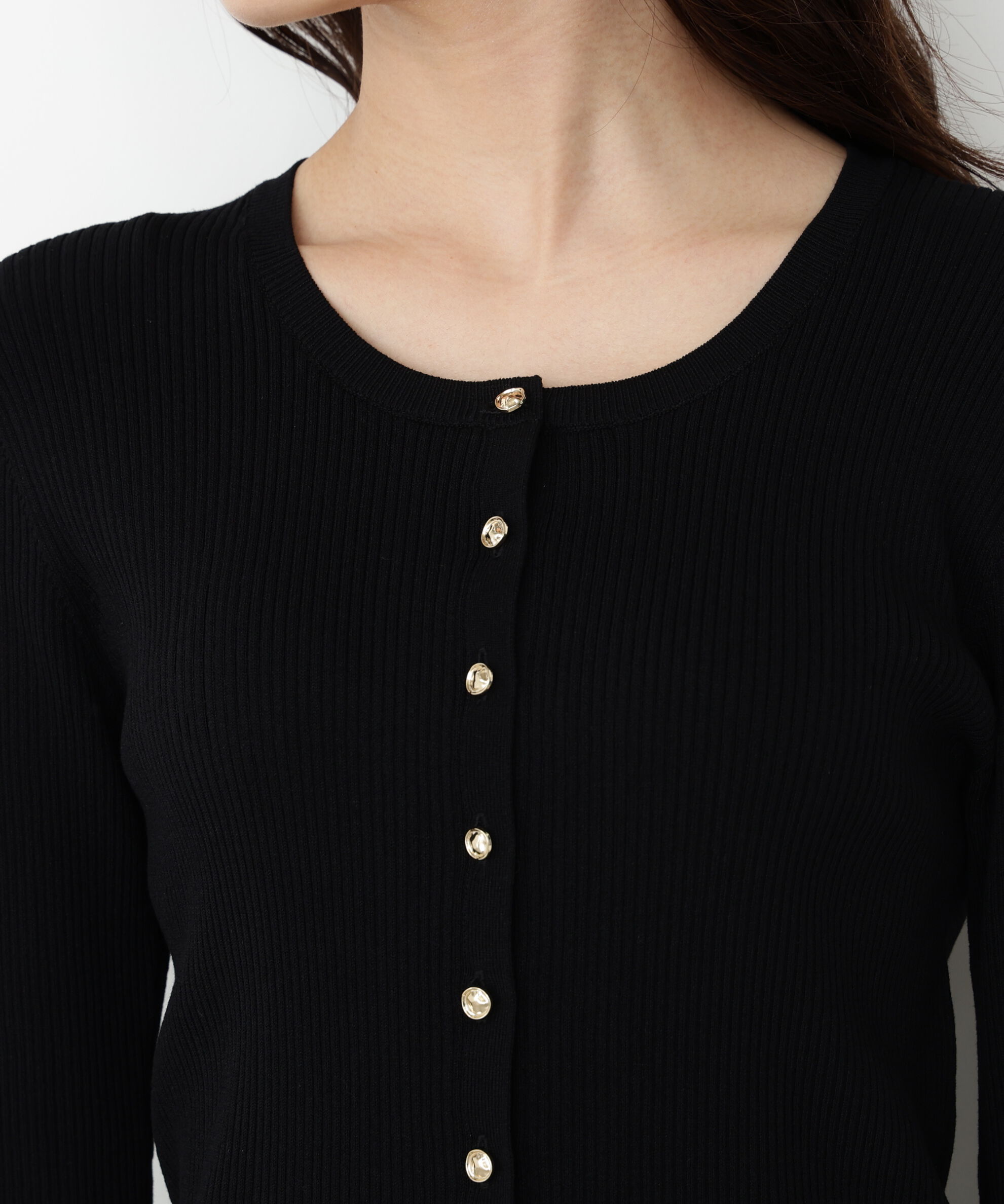 PROPORTION BODY DRESSING「フロント釦カーディガン」|カーディガン|