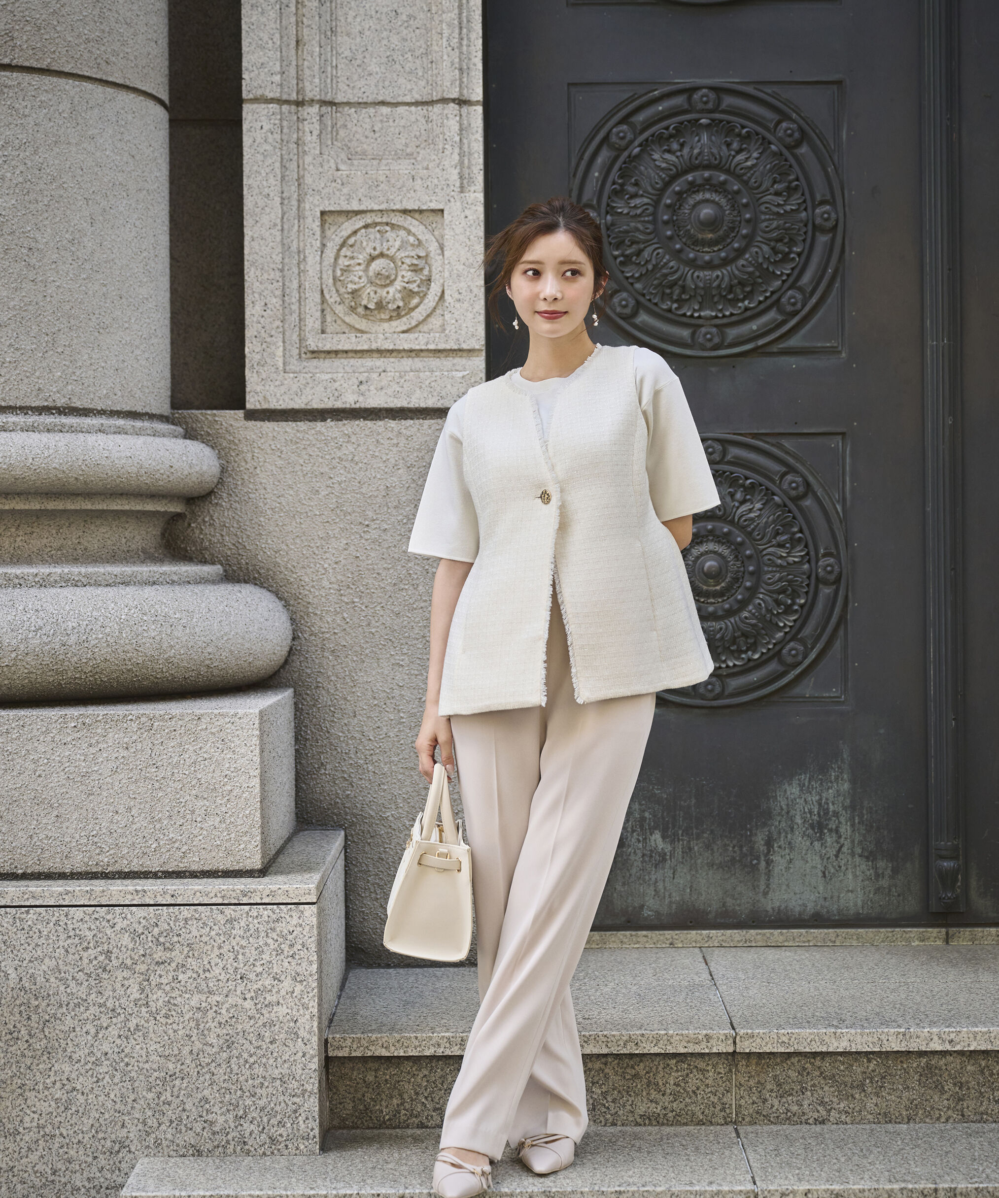 PROPORTION BODY DRESSING「＜ウォッシャブル＞美脚パンツ  25AW」|その他|ライトベージ