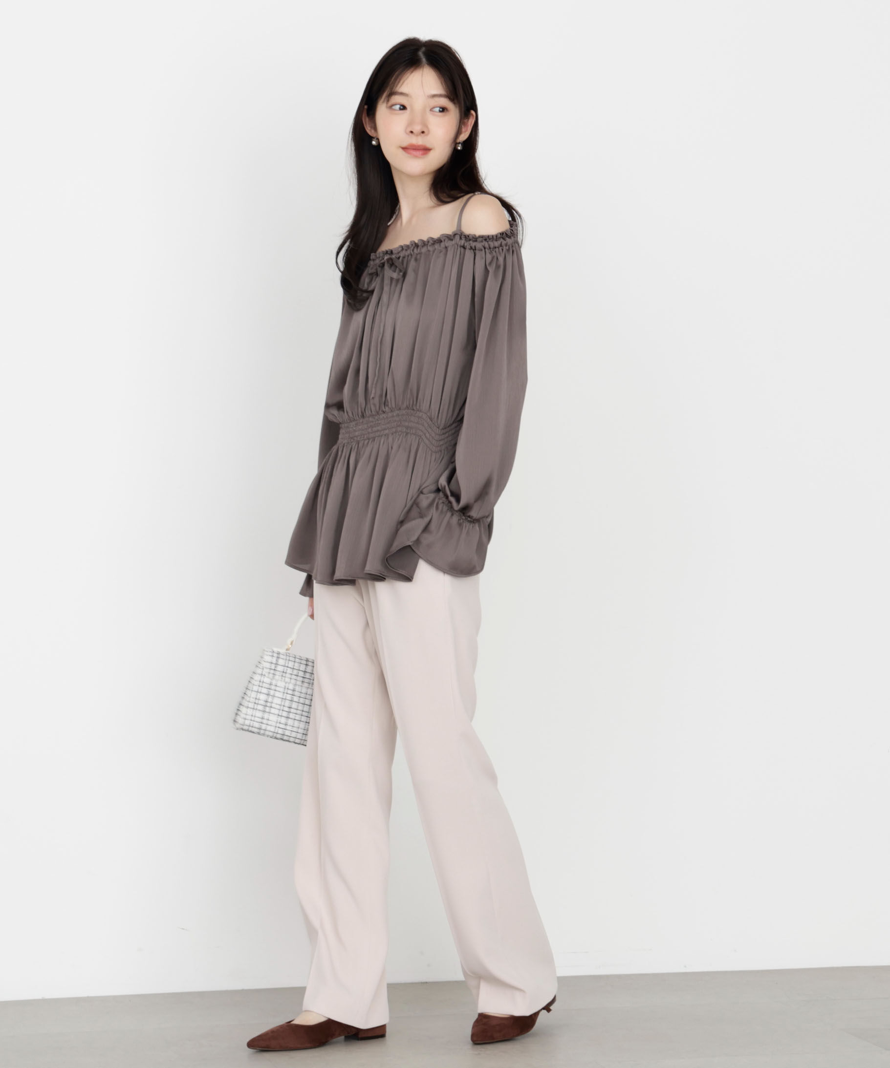 PROPORTION BODY DRESSING「＜ウォッシャブル＞美脚パンツ  25AW」|その他|