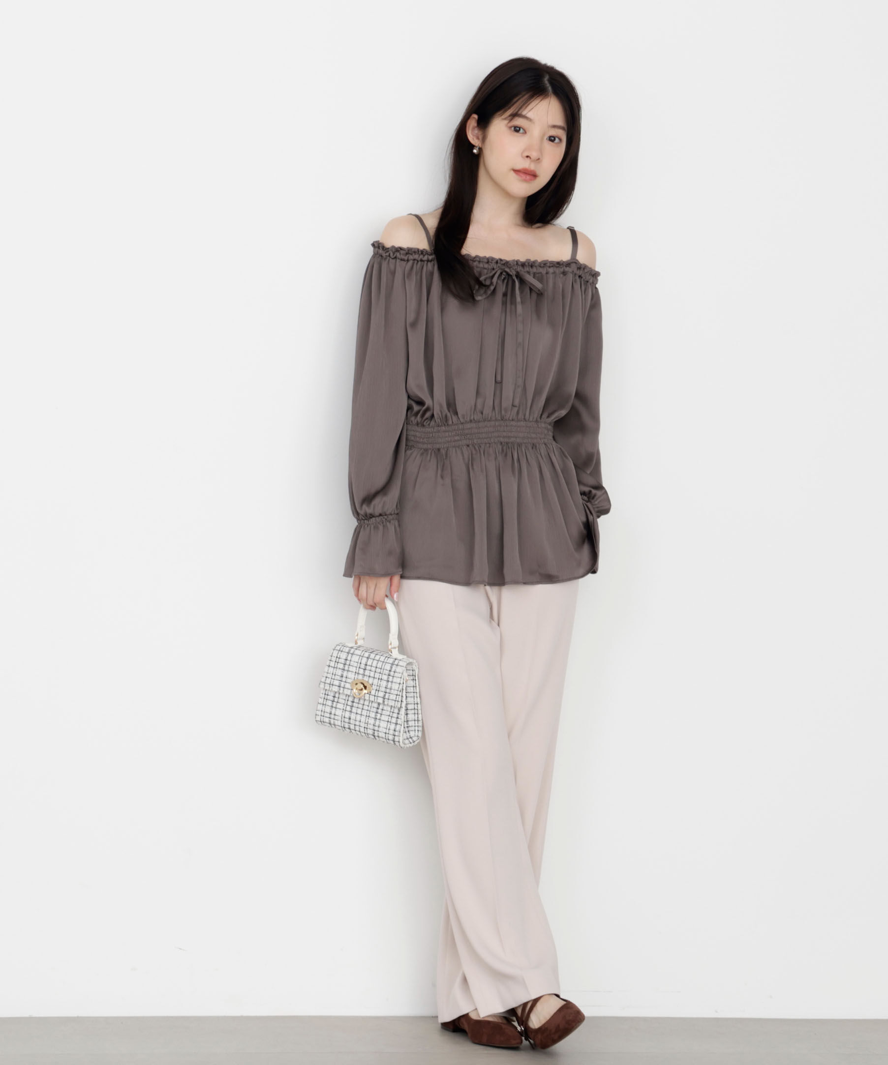 PROPORTION BODY DRESSING「＜ウォッシャブル＞美脚パンツ  25AW」|その他|