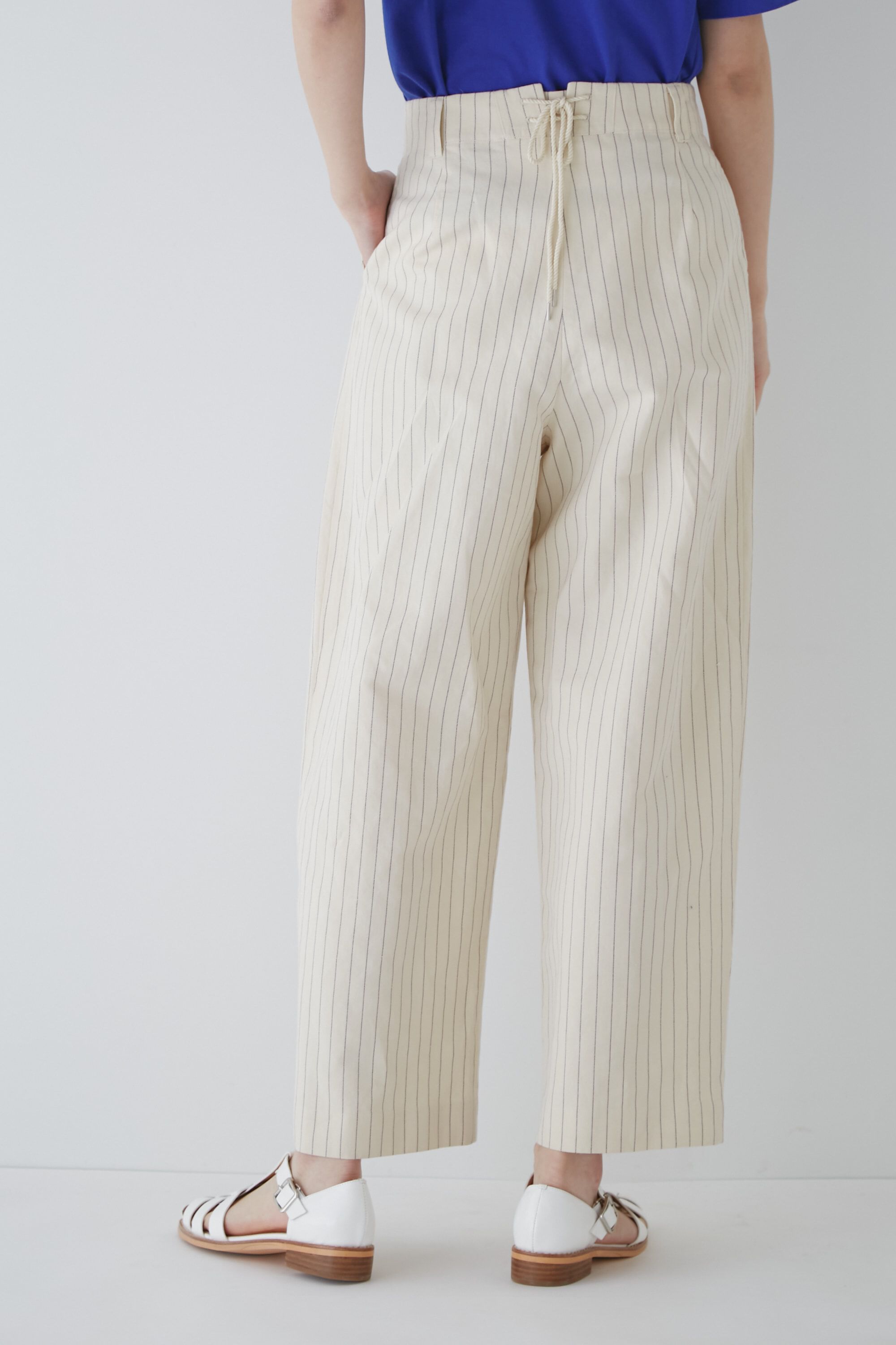  「◆綿麻ストライプパンツ」|その他|