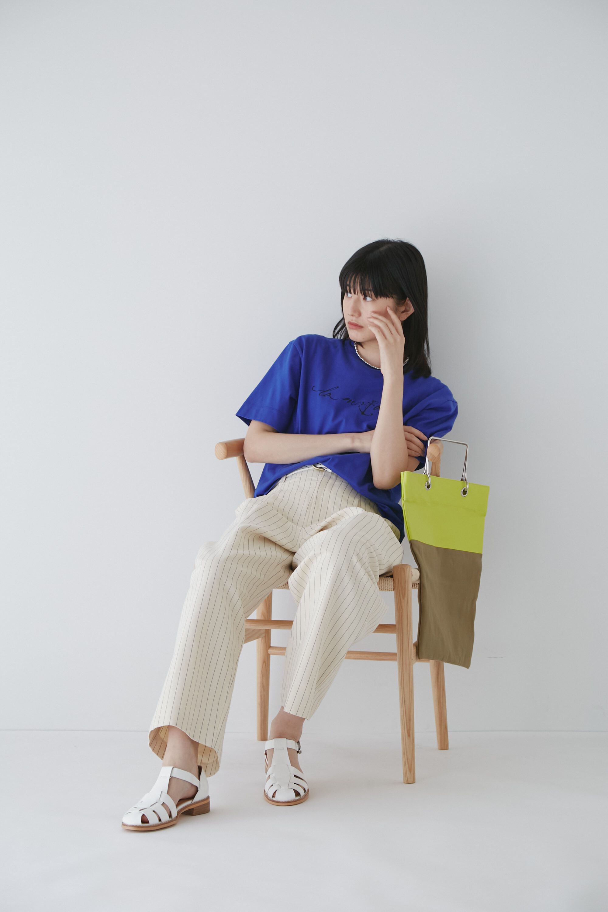  「◆綿麻ストライプパンツ」|その他|