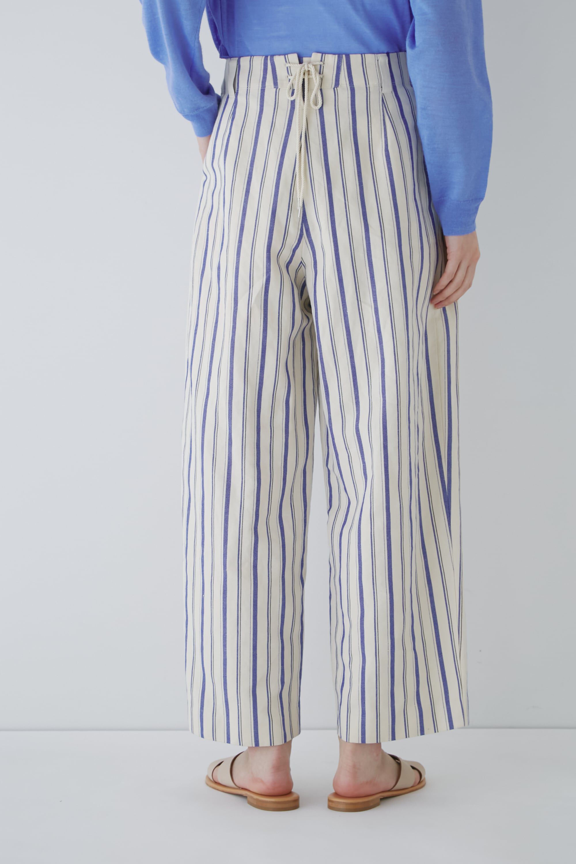  「◆綿麻ストライプパンツ」|その他|