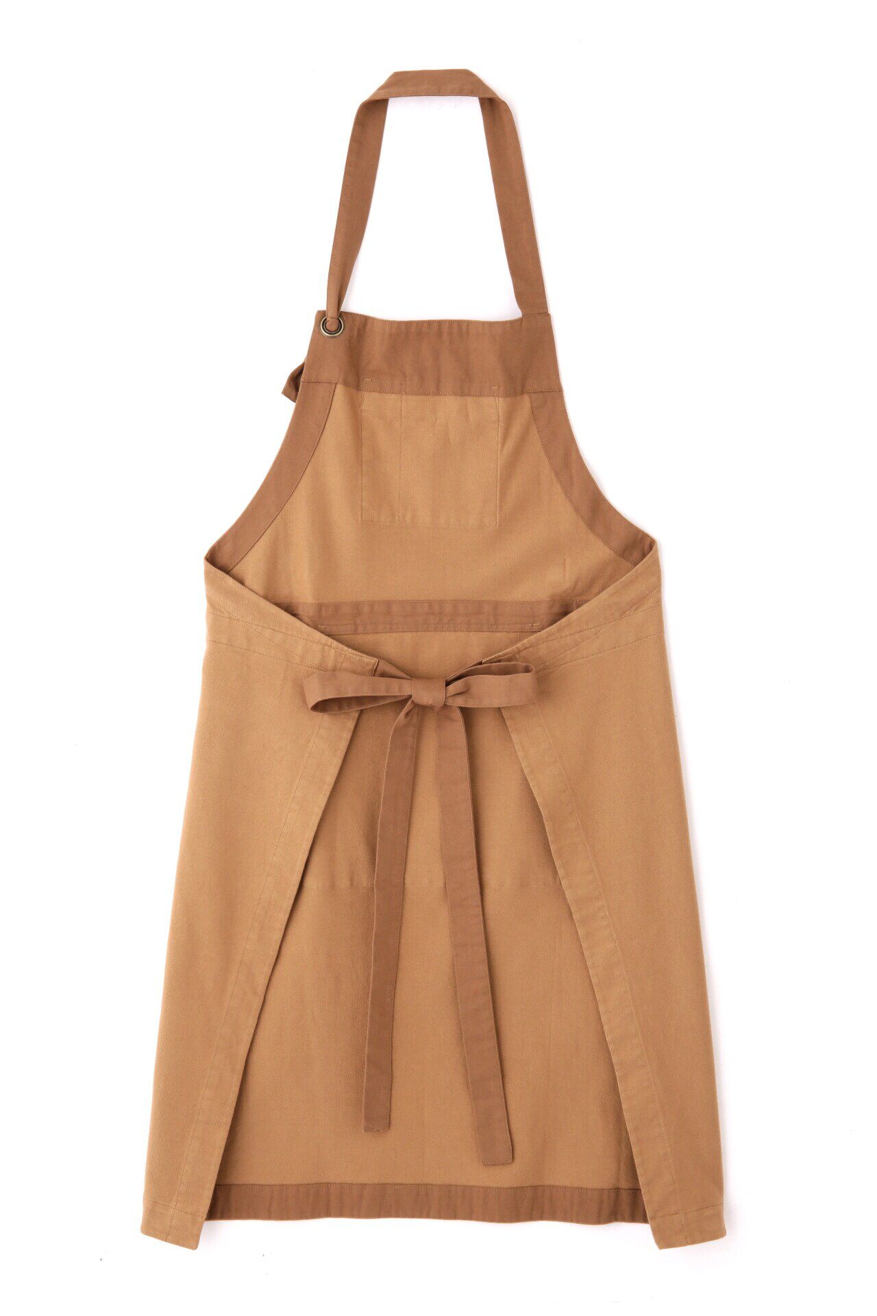  「コーヒー染め・３０／２度詰天竺エプロン」|その他|