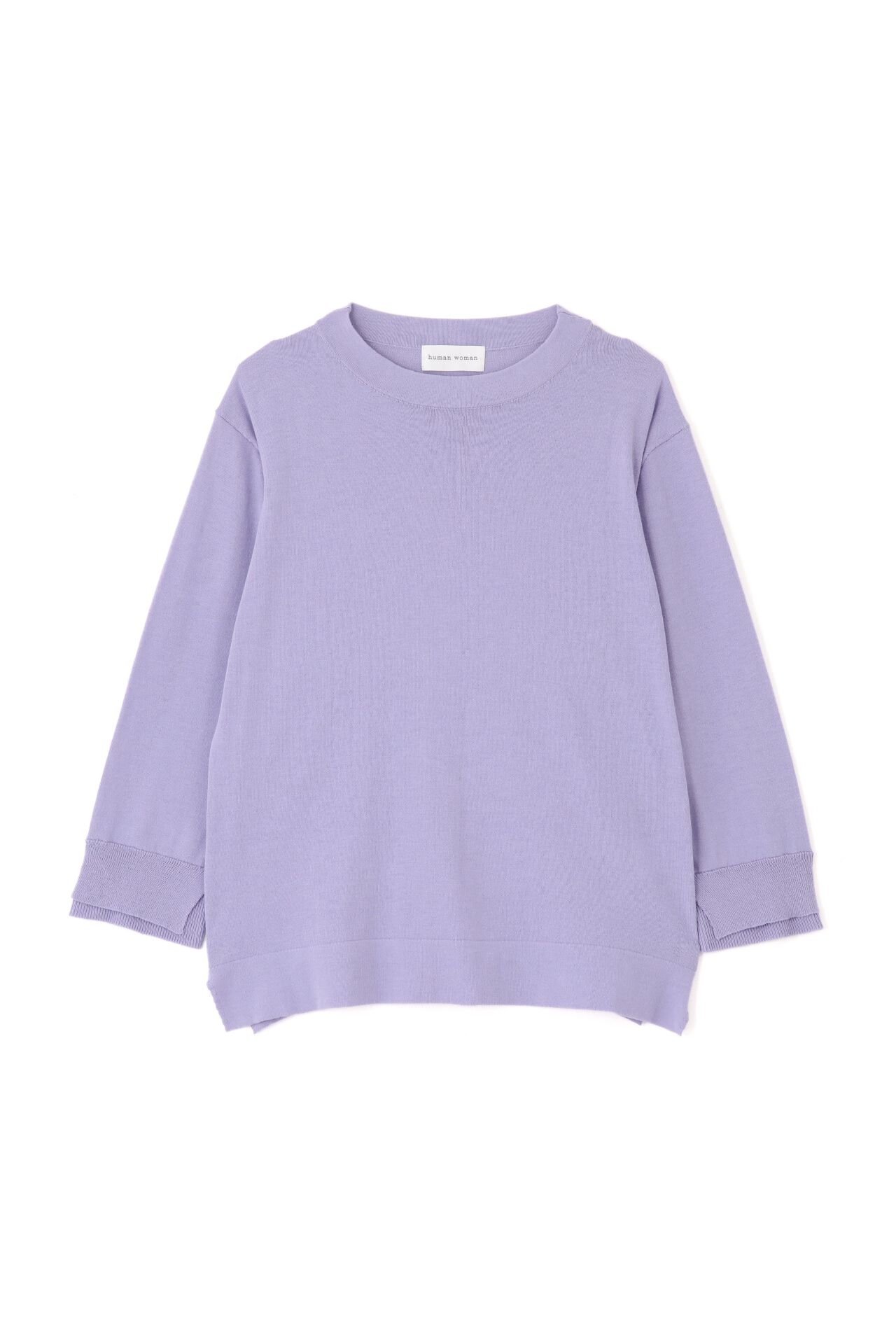  「◆【ウォッシャブル・UVカット】コットン混モックネックプルオーバー」|ニット・セーター|