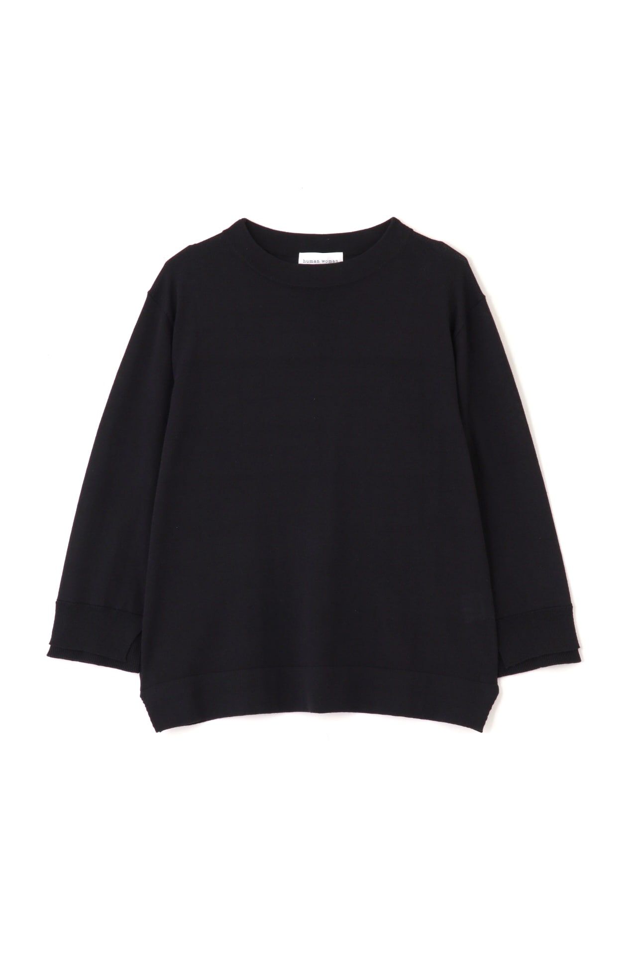  「◆【ウォッシャブル・UVカット】コットン混モックネックプルオーバー」|ニット・セーター|