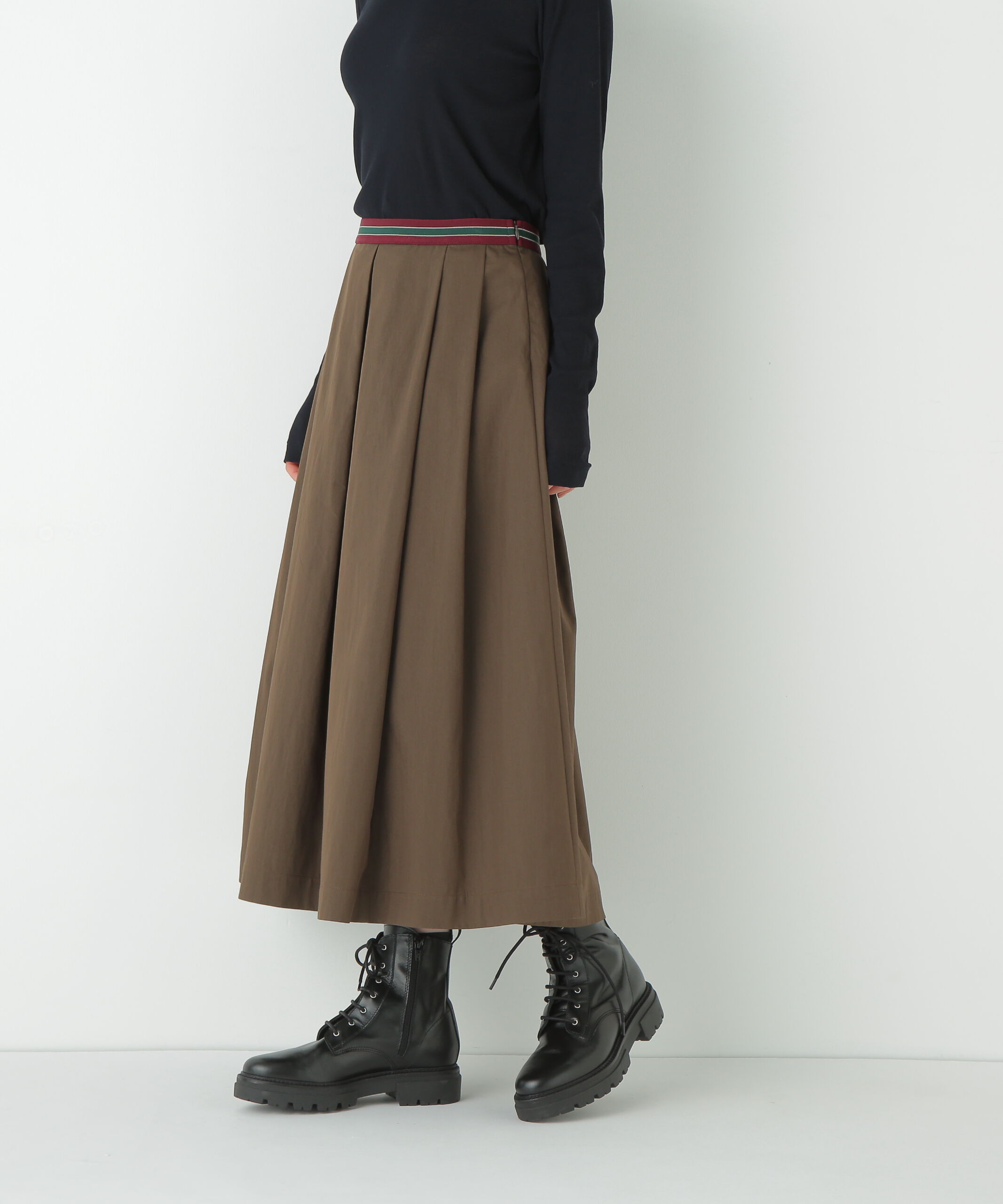  「◆コットンナイロンツイルスカート」|スカート|