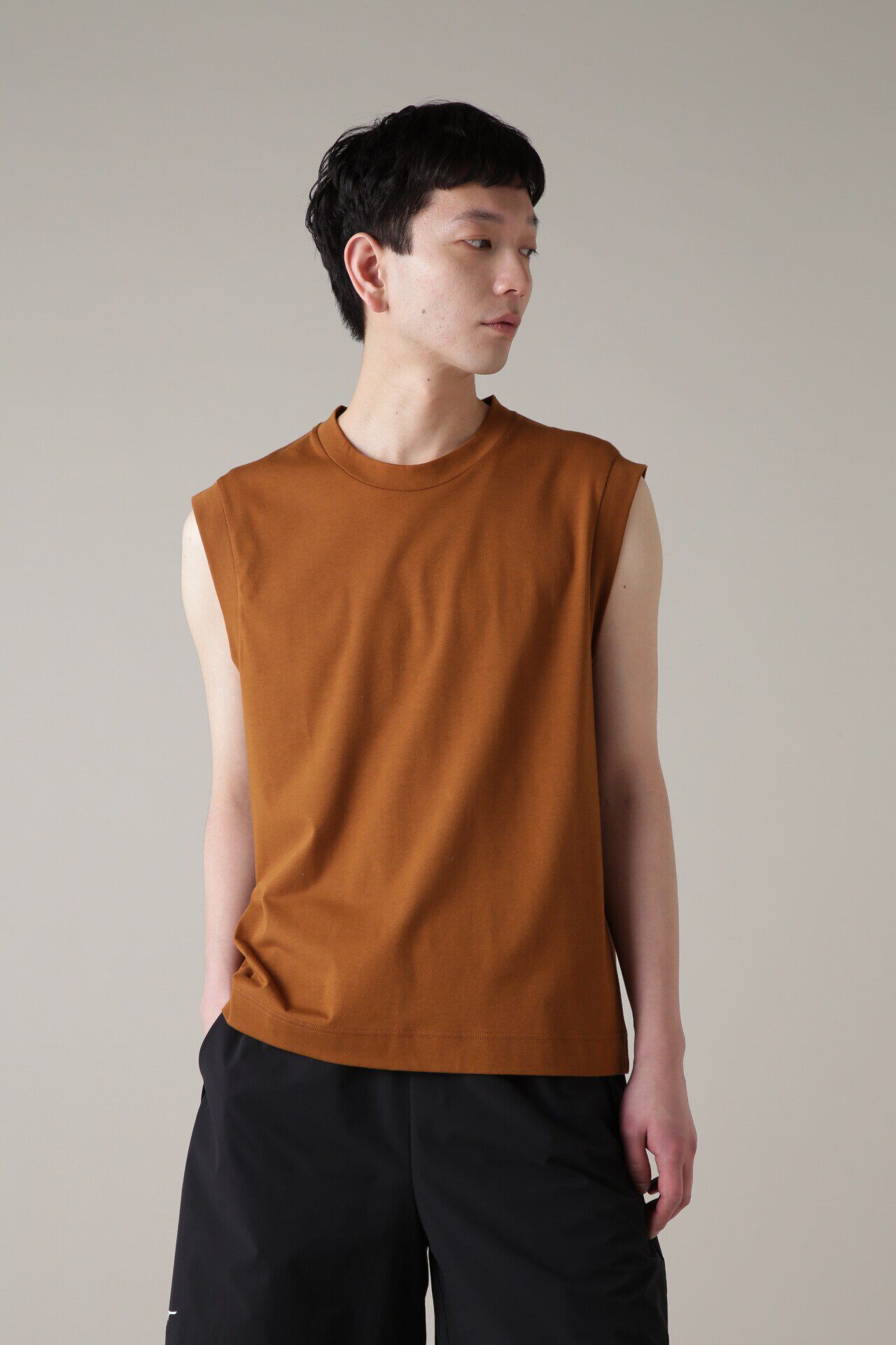 MARGARET HOWELL「COTTON POLYESTER JERSEY」|Tシャツ・カットソー|BRICK3