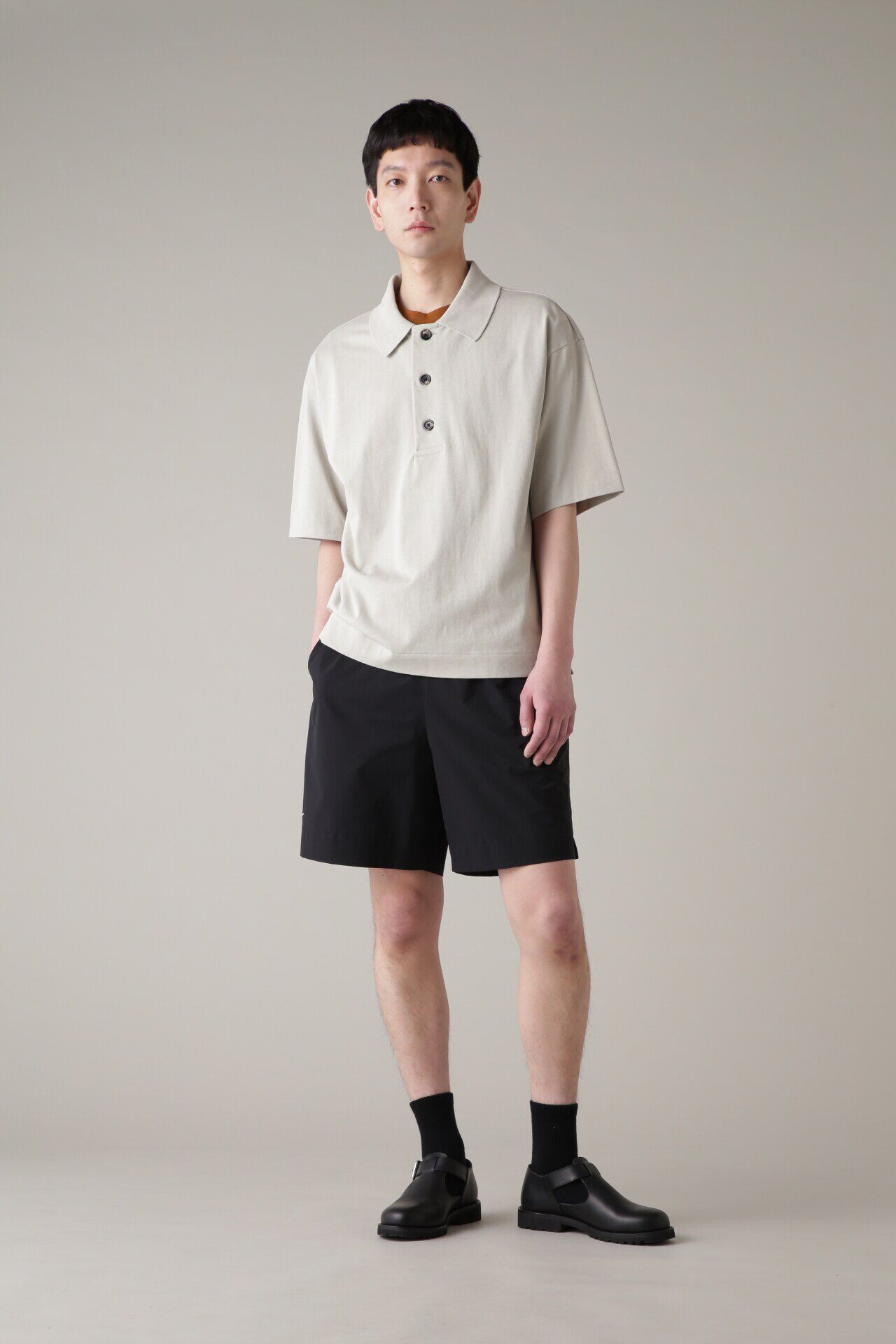 MARGARET HOWELL「COTTON POLYESTER JERSEY」|Tシャツ・カットソー|