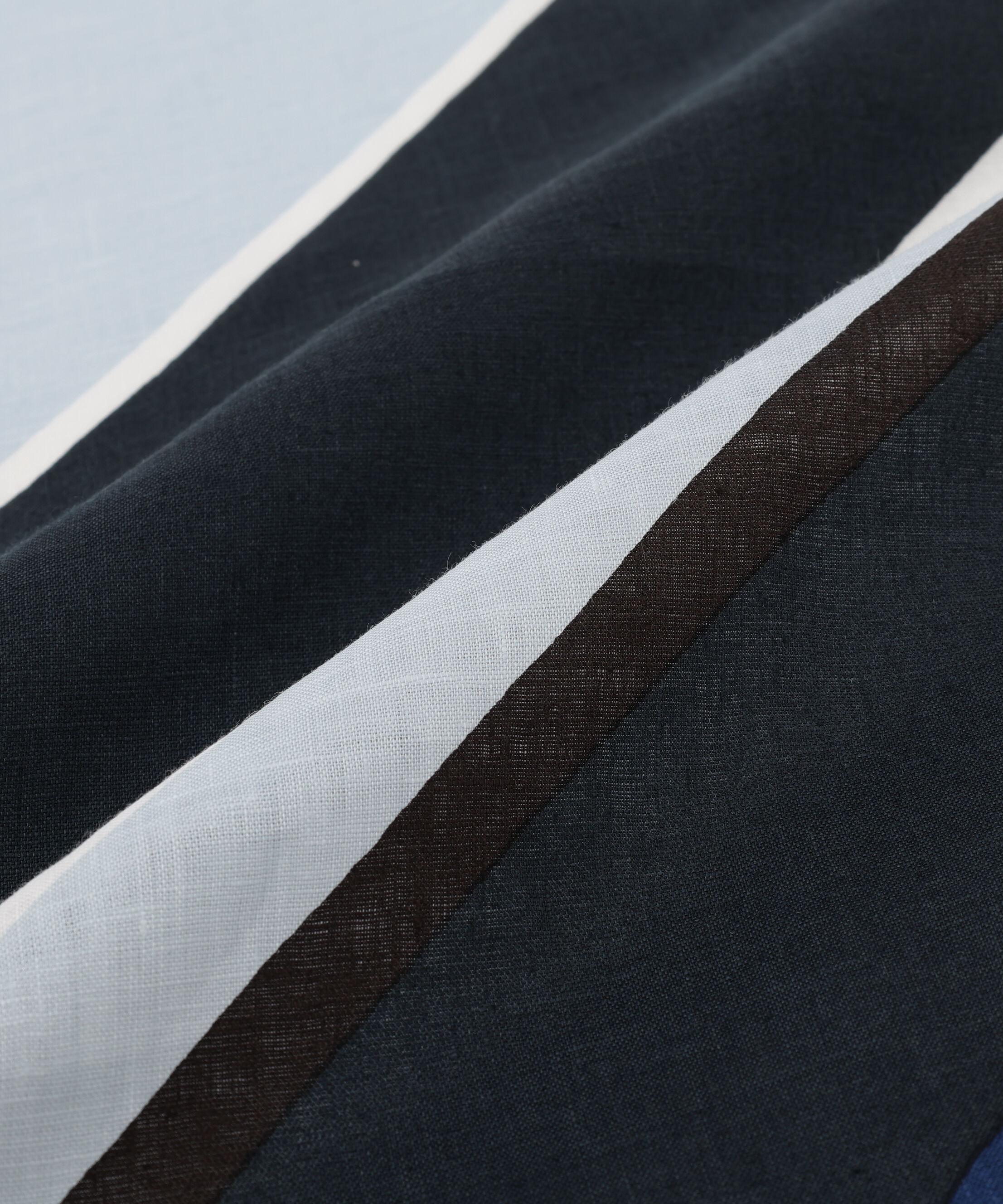 MARGARET HOWELL HOUSEHOLDGOODS「STRIPE LINEN HANKY」|ハンカチ|