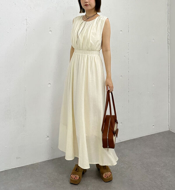 archives「バックシャンノースリワンピース」|ワンピース|