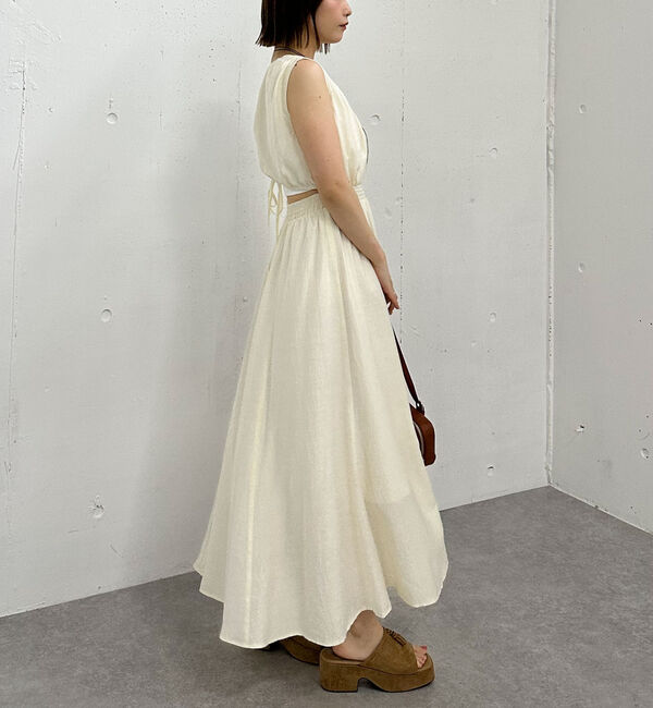archives「バックシャンノースリワンピース」|ワンピース|