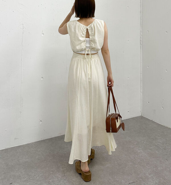 archives「バックシャンノースリワンピース」|ワンピース|