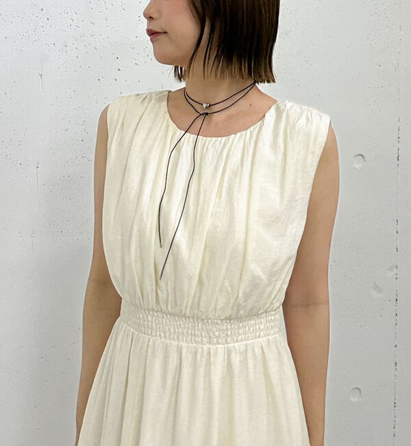 archives「バックシャンノースリワンピース」|ワンピース|